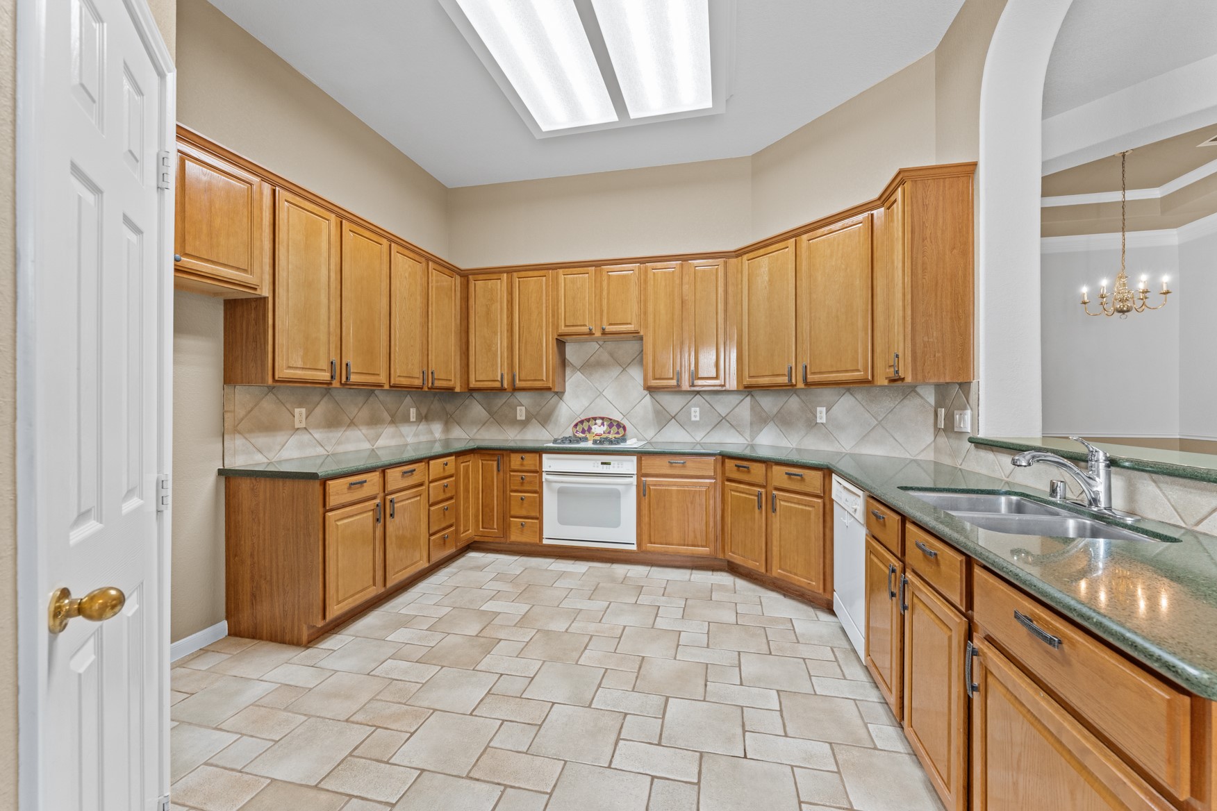 Your spacious new kitchen can accommodate many cooks!