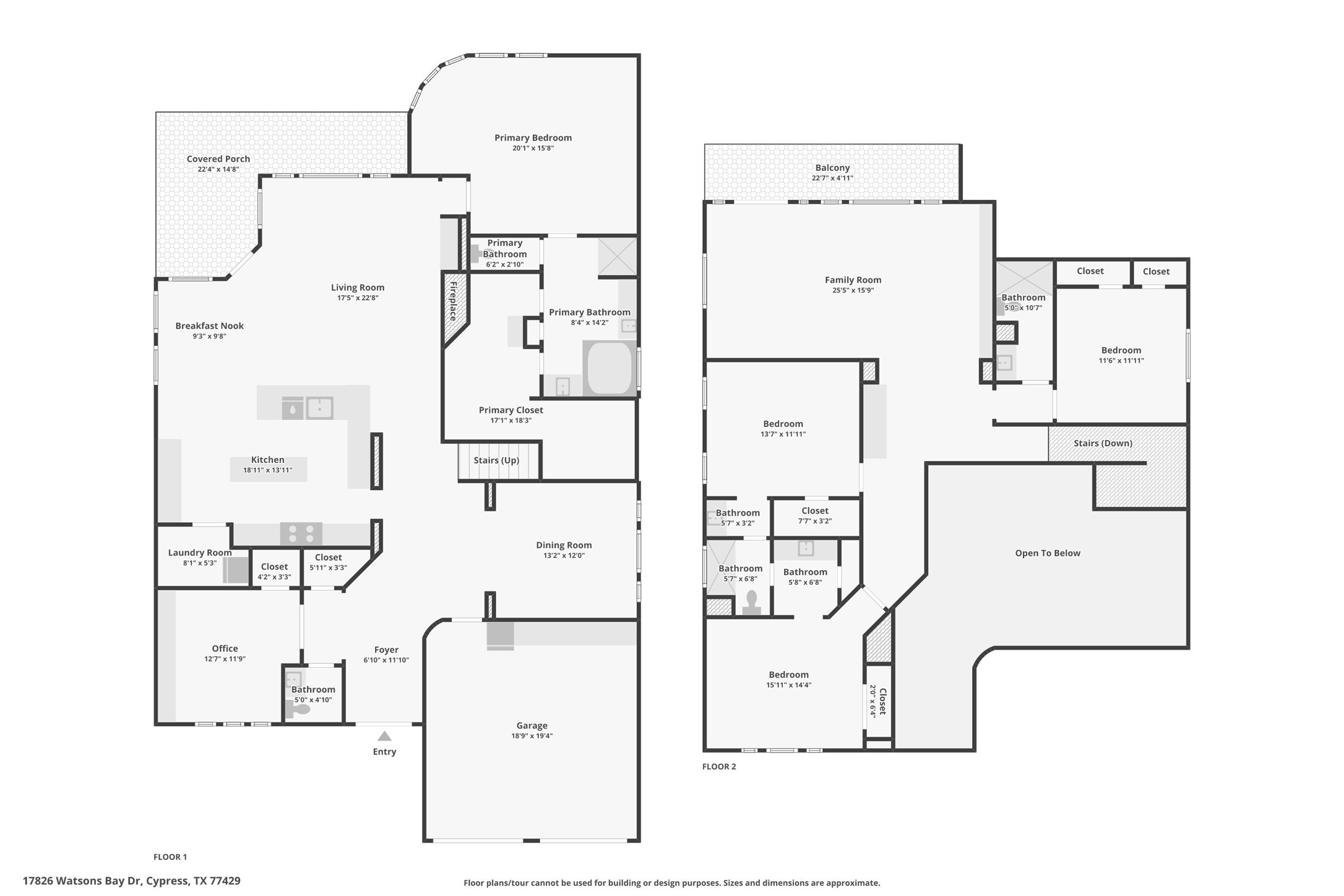 17826 Watsons Bay Drive, Cypress, TX 77429