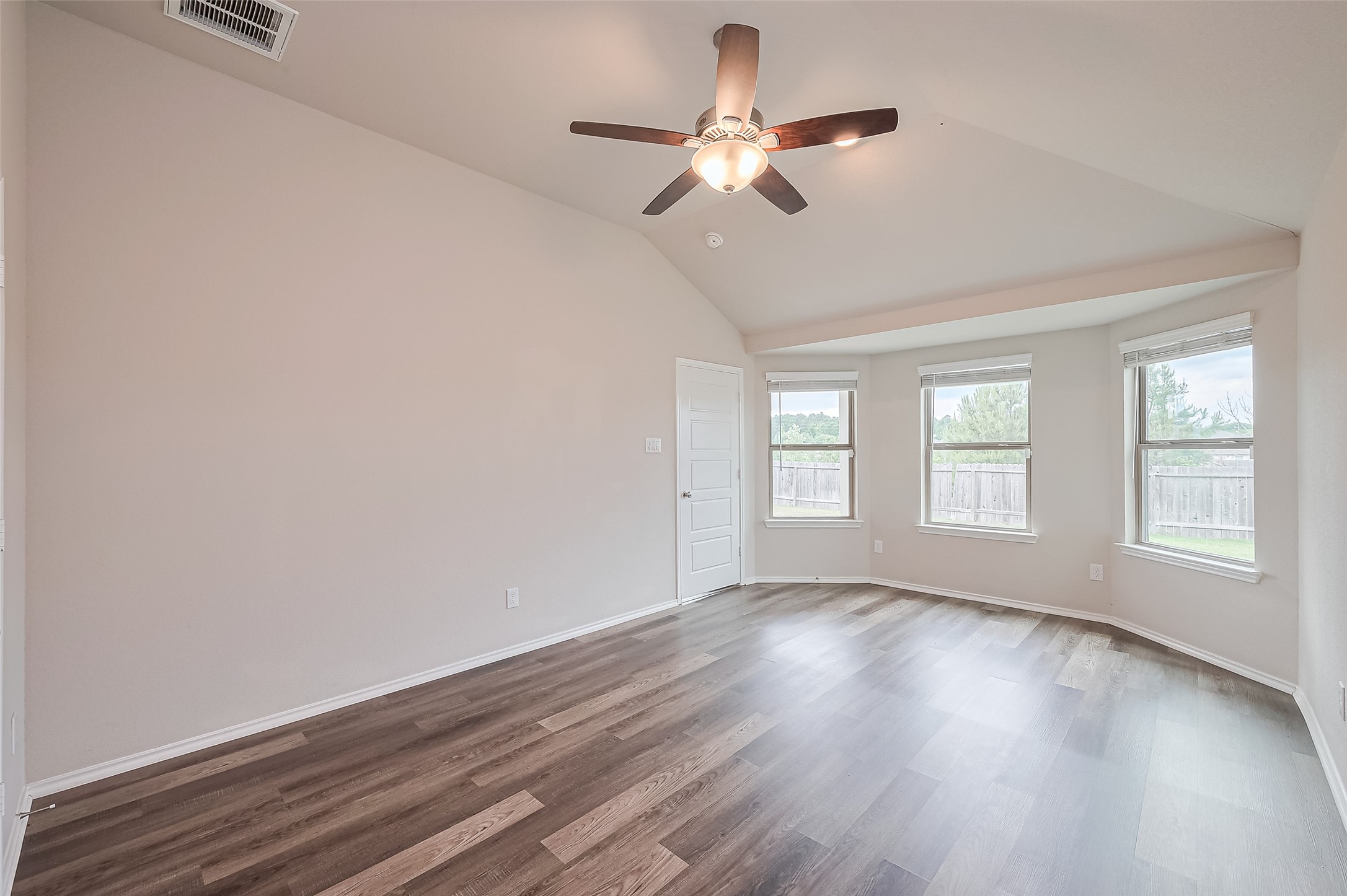 Huge and private primary bedroom!
