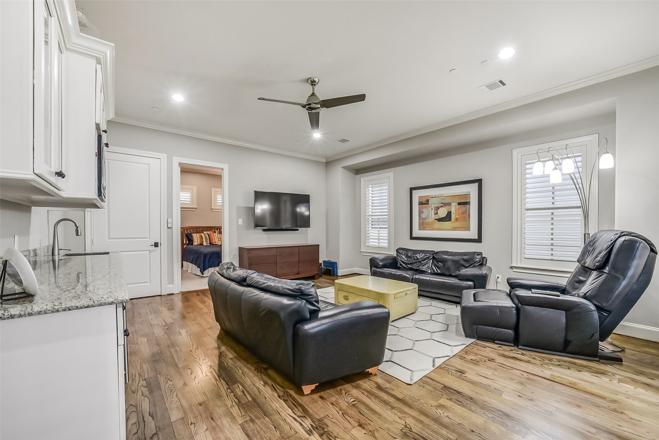 An alternate view of the spacious third-floor game room highlights its generous size, ideal for relaxing or gathering with family and friends.