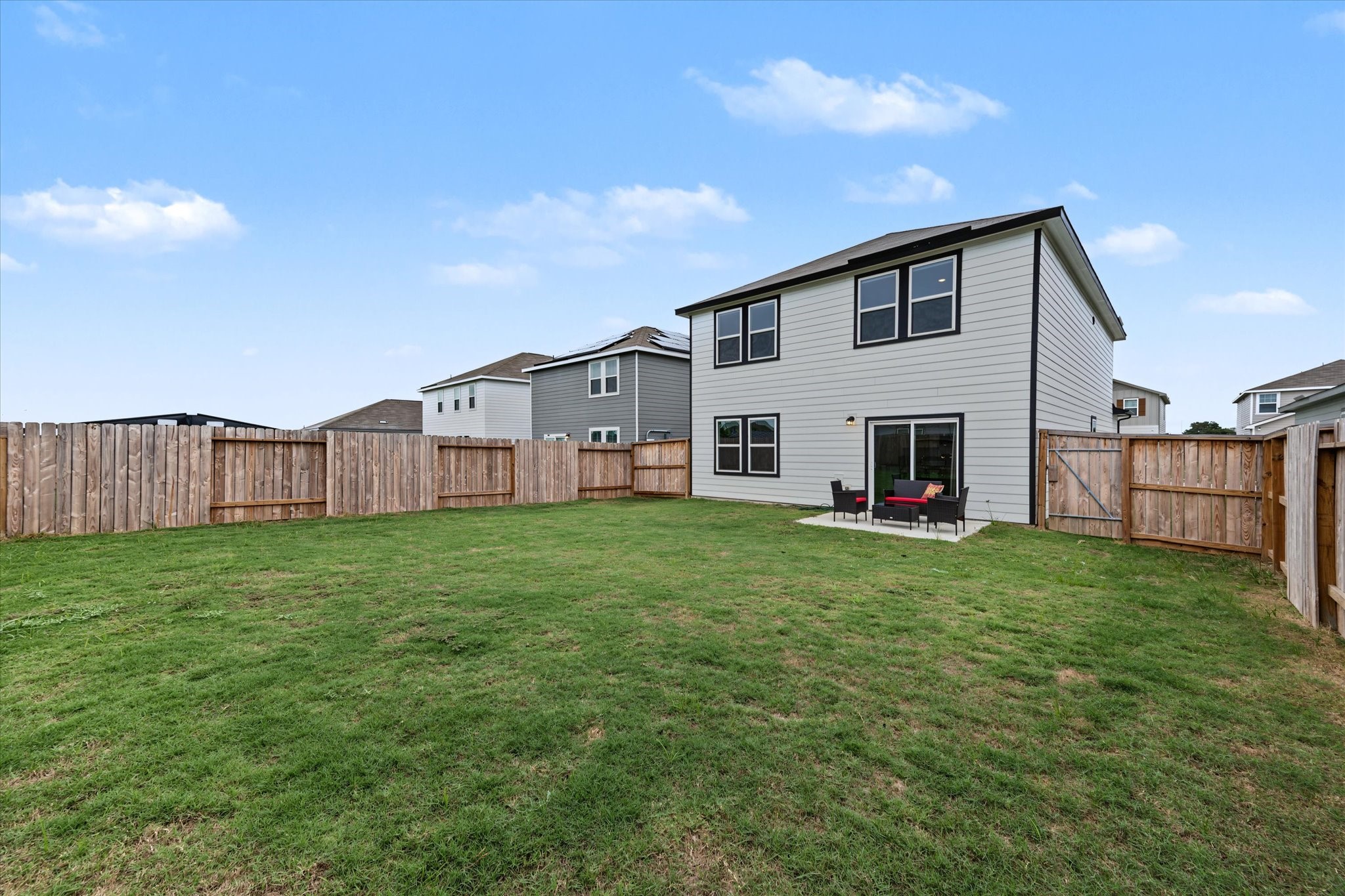Fully Fenced Backyard