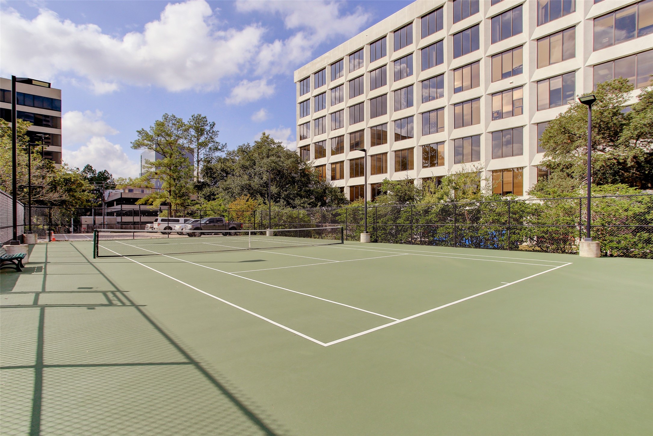 Tennis courts