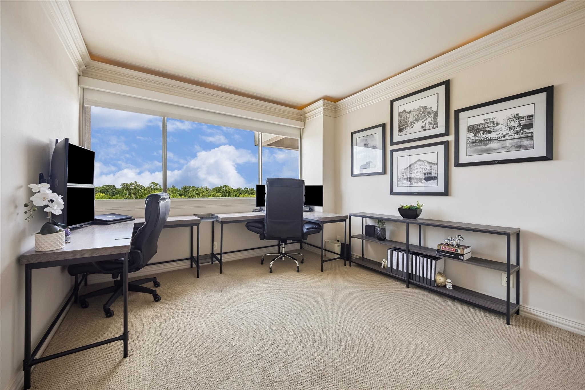 Secondary bedroom/Office.