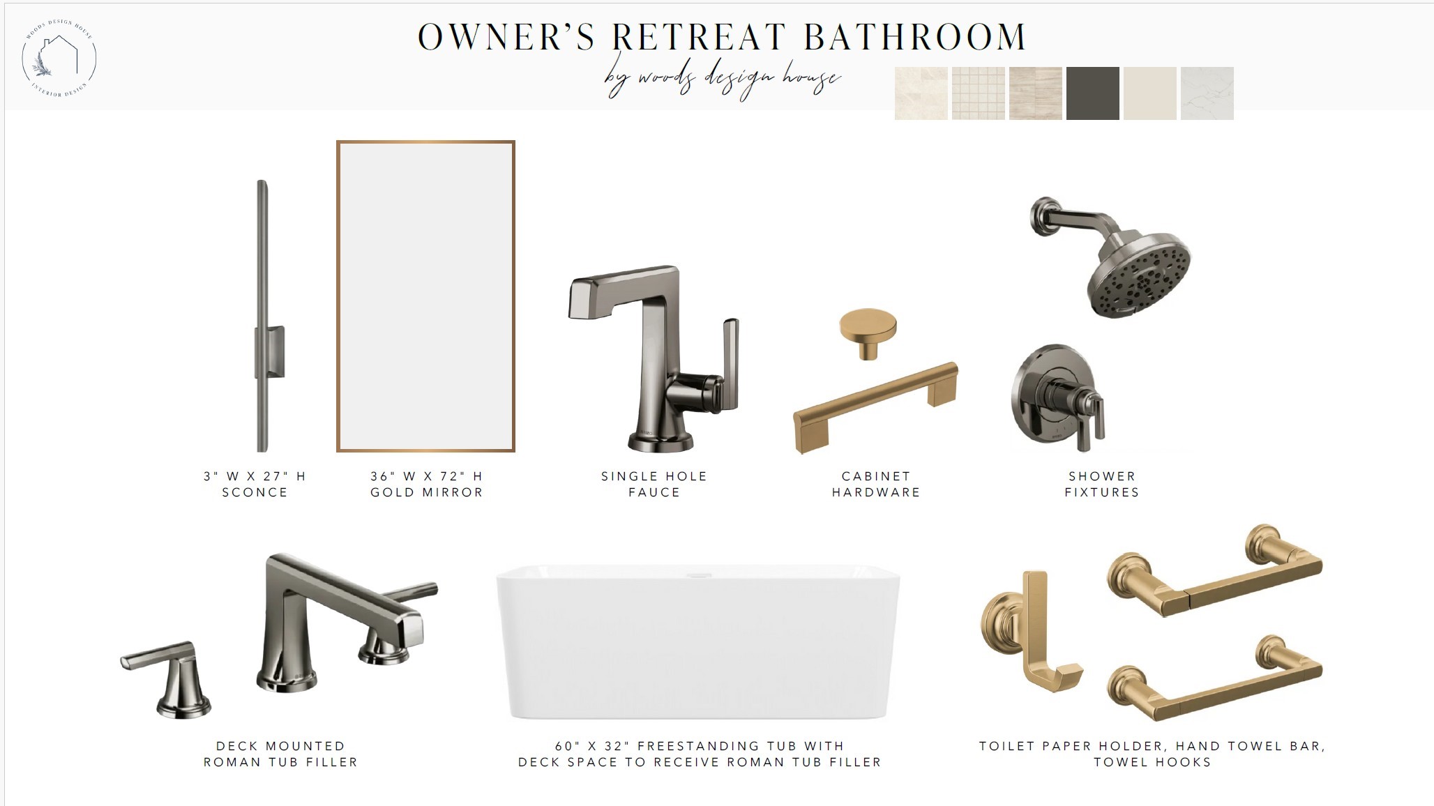 Primary Bath Selections!