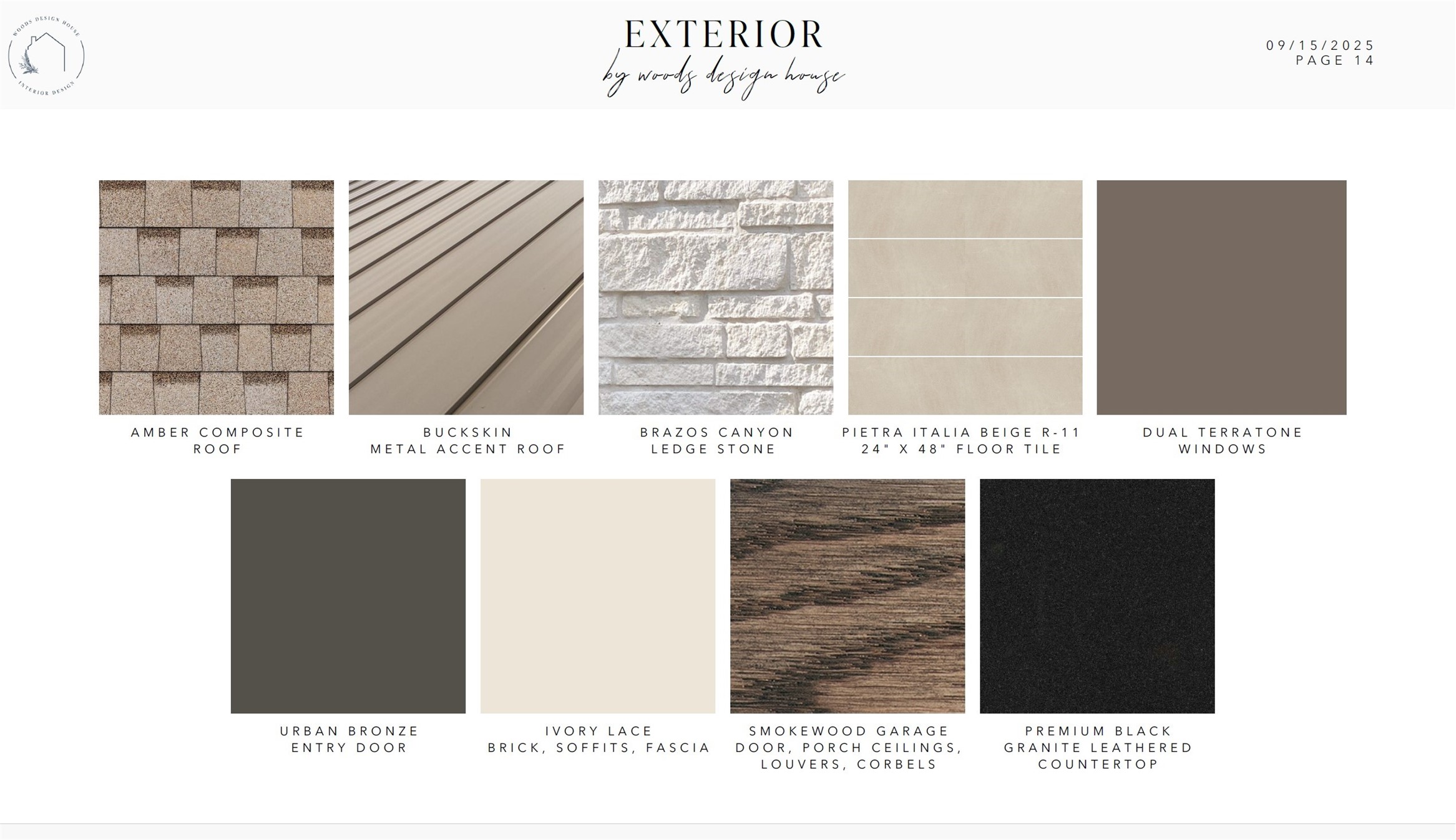 Exterior Selections!