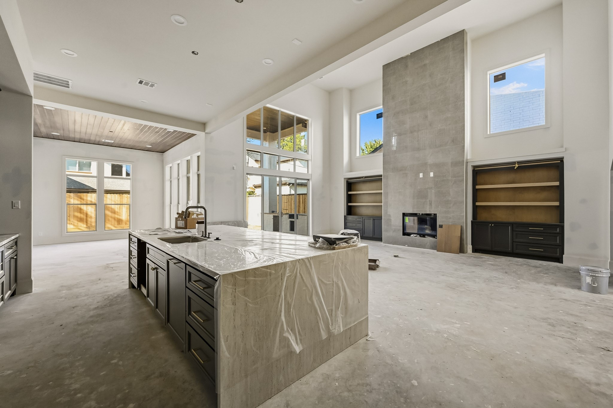 The definition of open-concept design!