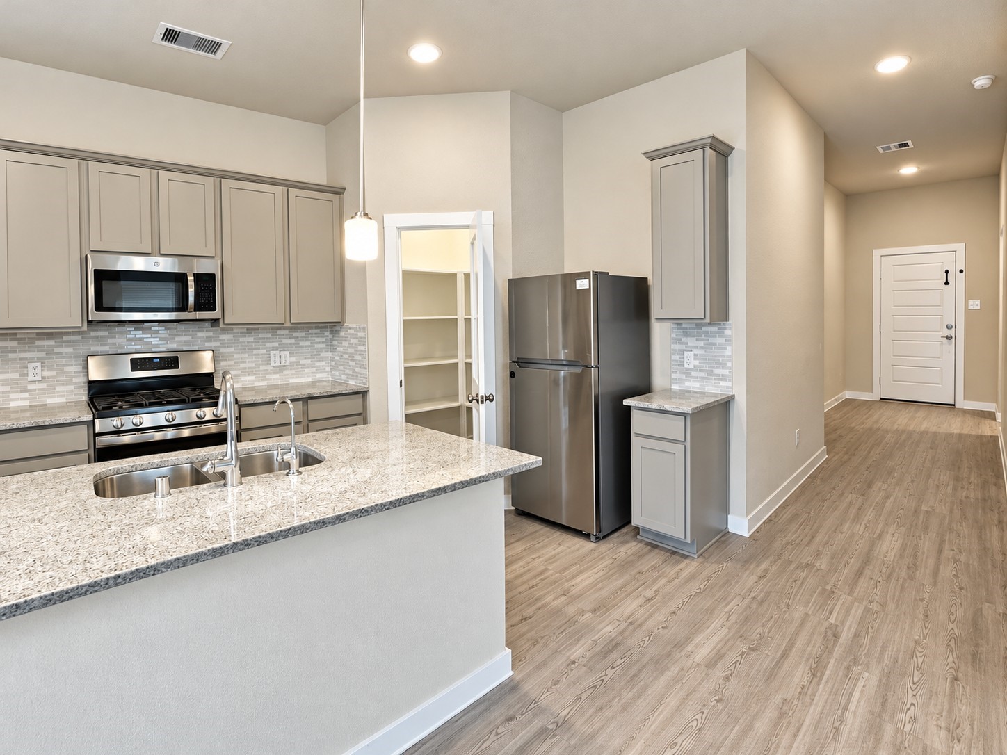 Open Concept Living/Dining/Kitchen