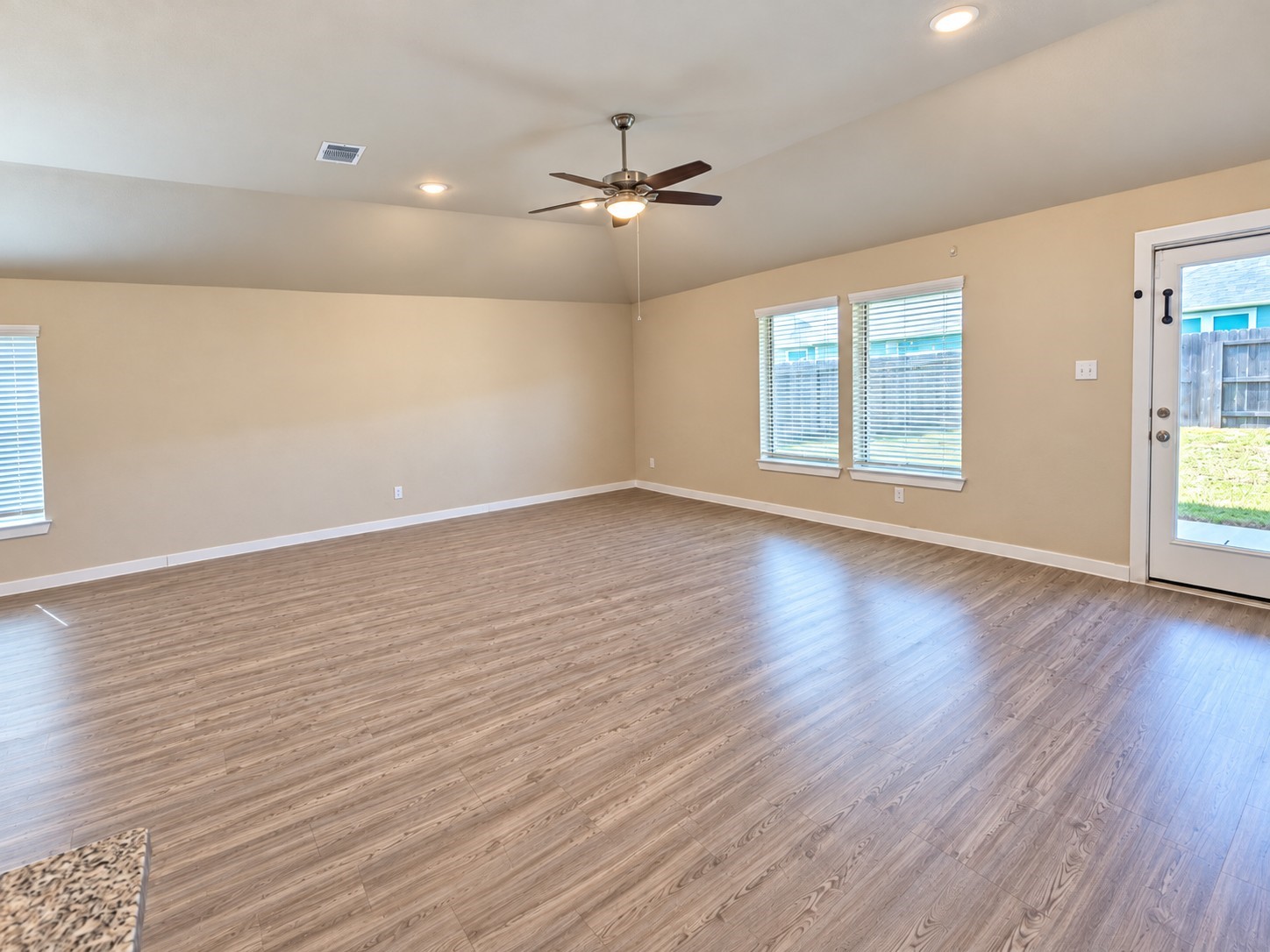 Open Concept Living/Dining/Kitchen