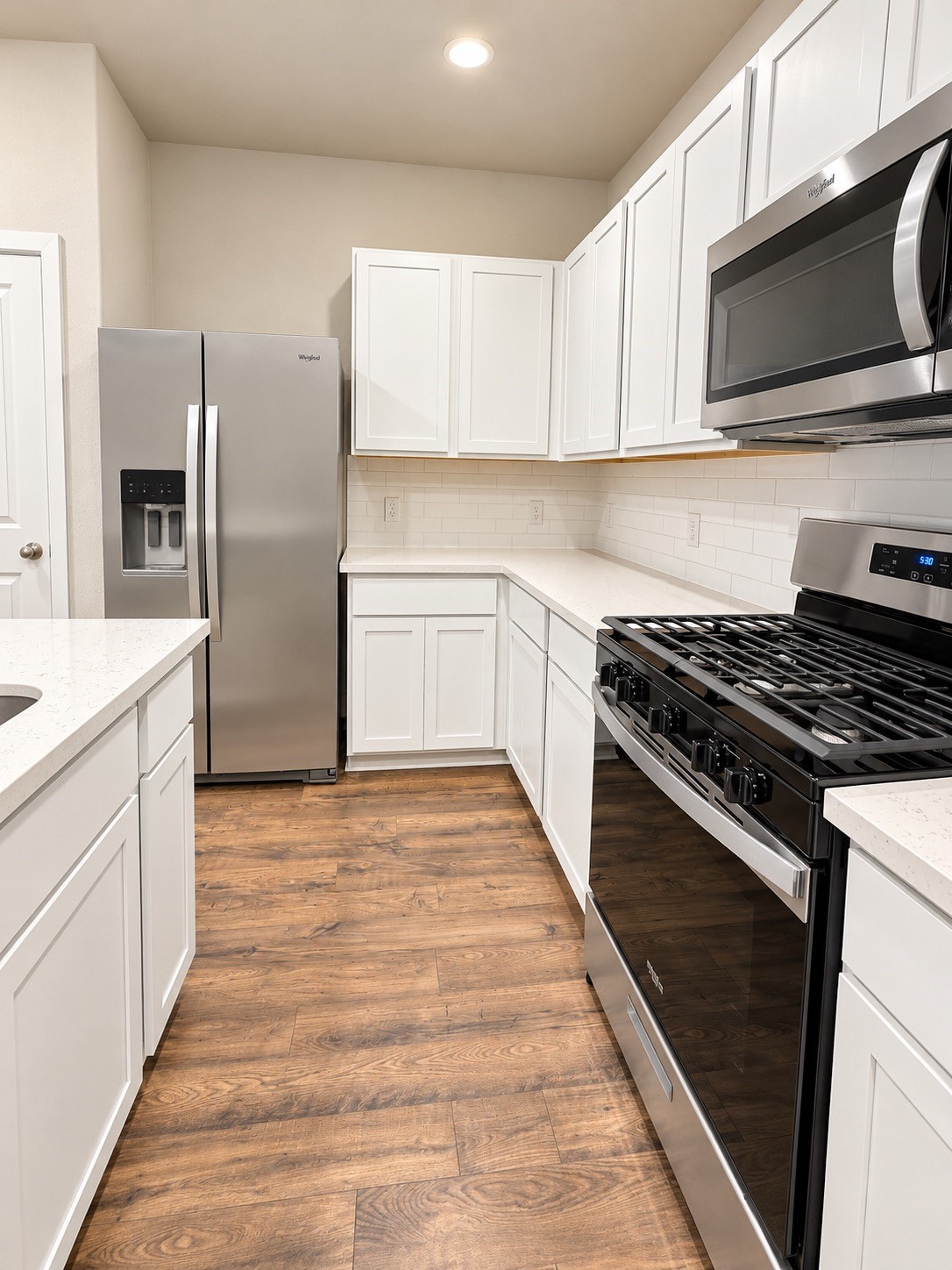 Another view of kitchen. Another view of kitchen.