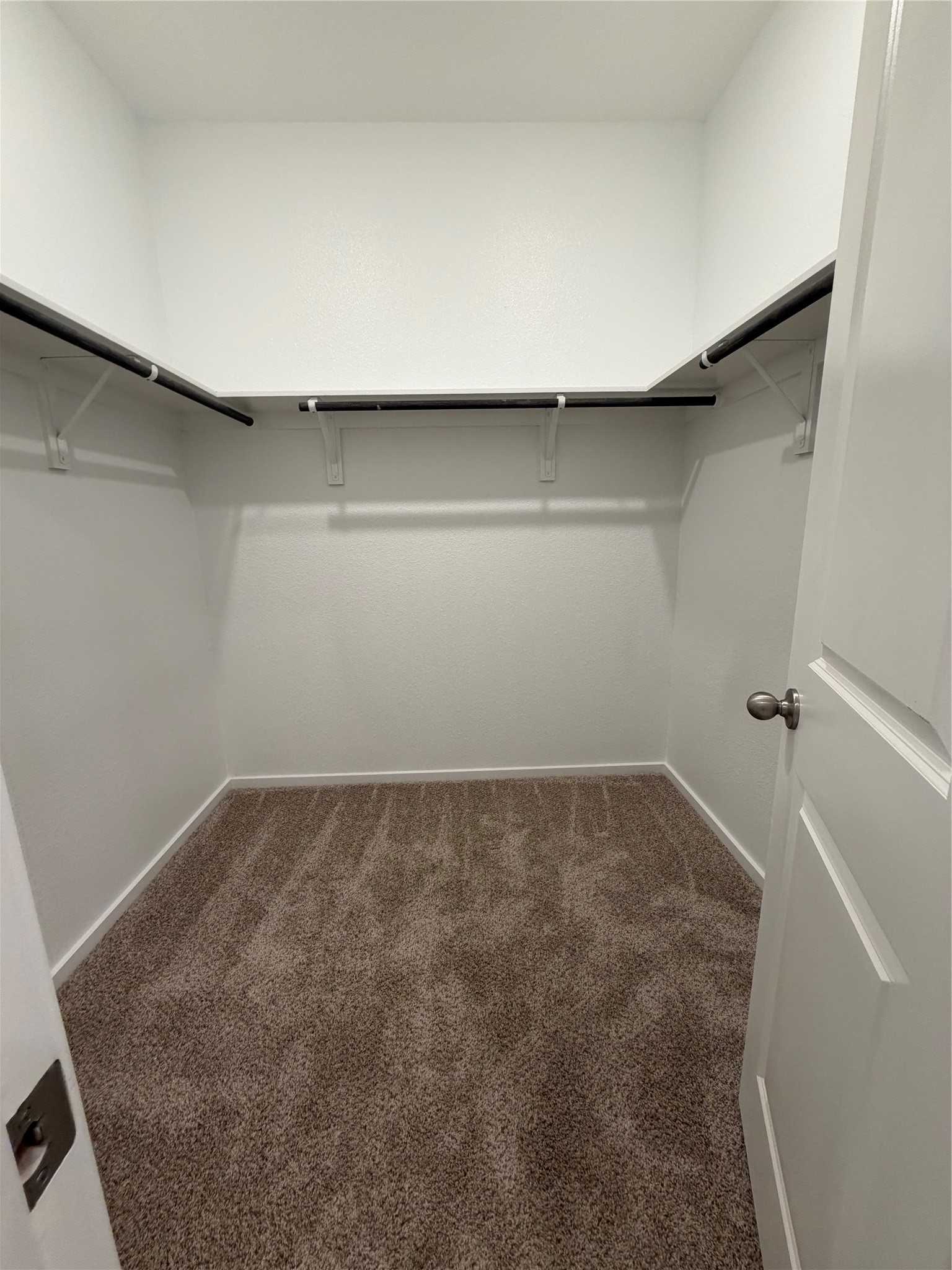 Primary closet.