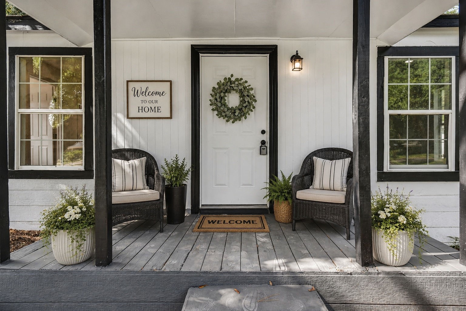 Virtual Staged Front Porch Virtual Staged Front Porch
