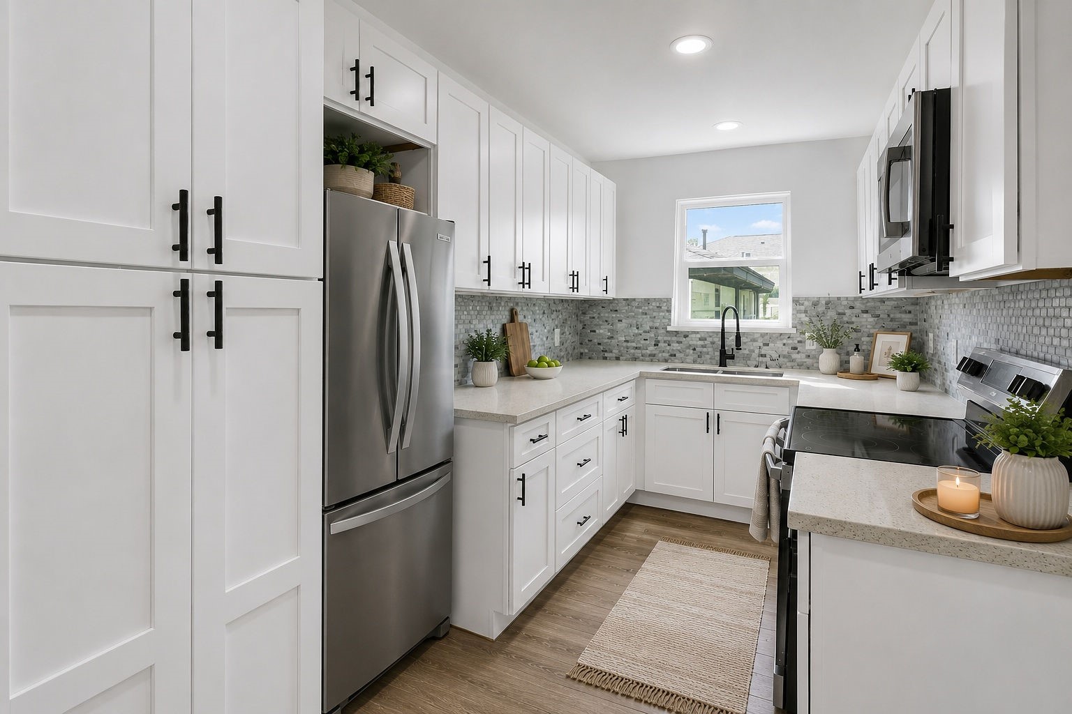 Virtual Staged Kitchen