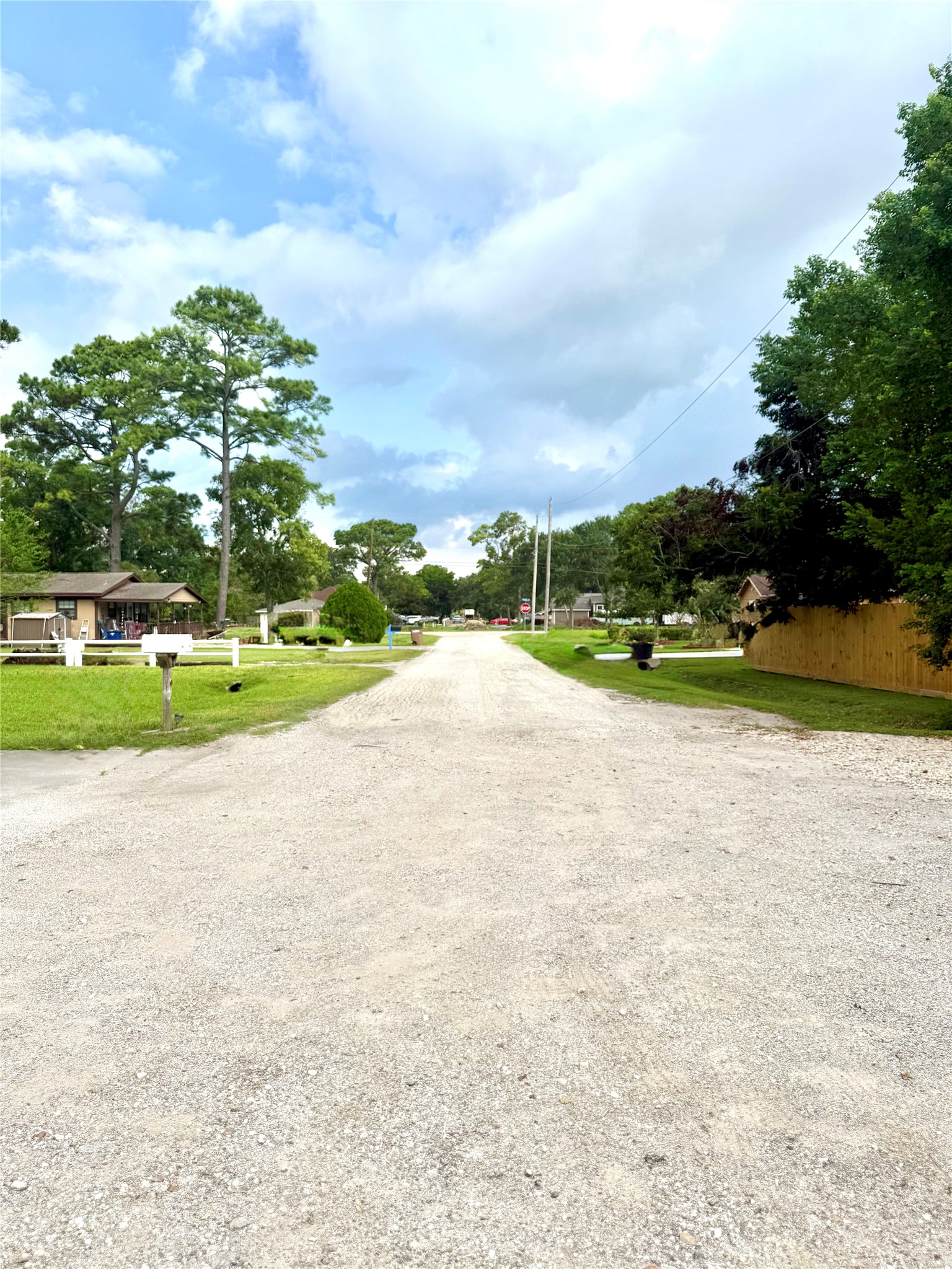 Street view facing north.