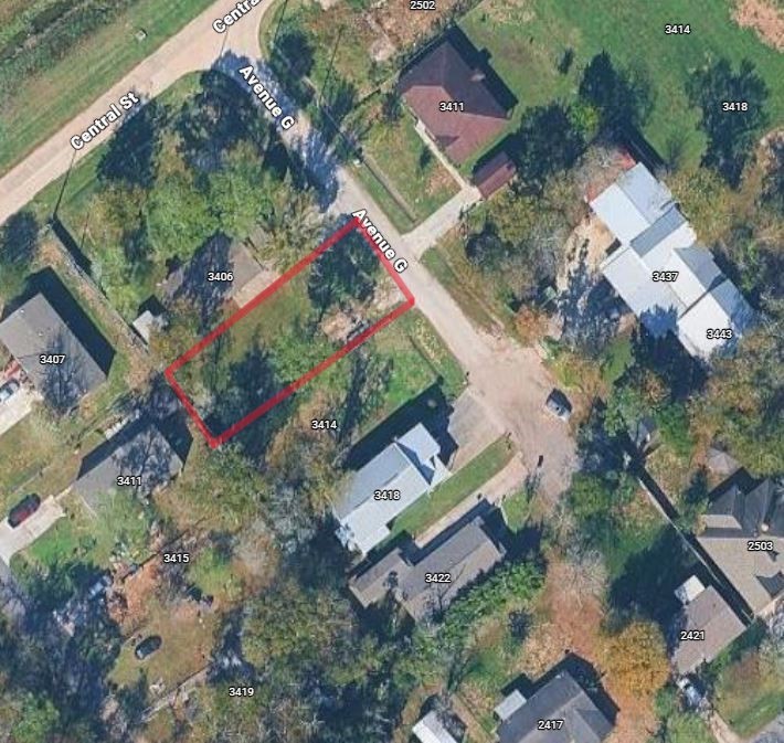 Close up aerial view.
