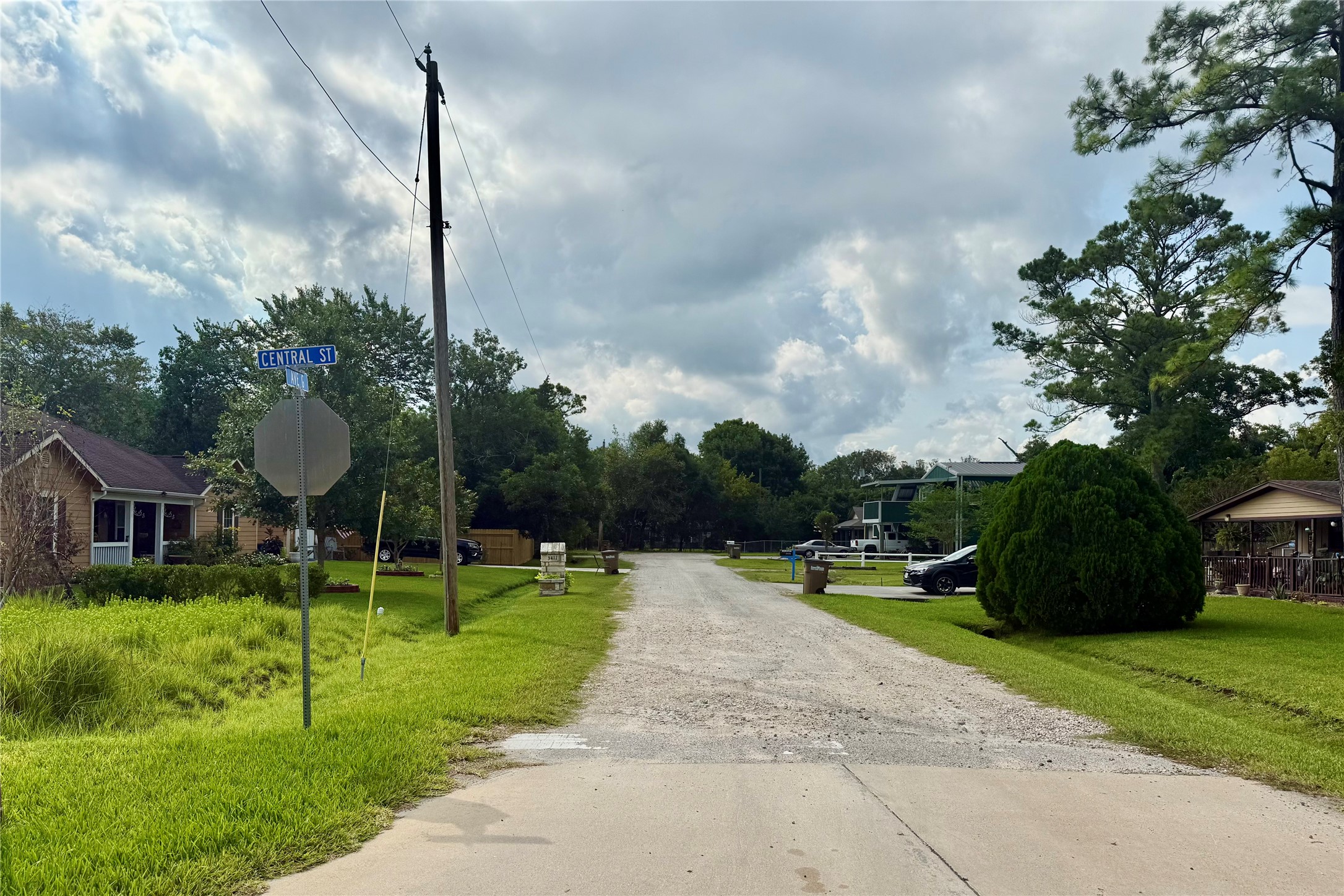 Located off Hwy. 3 and Central St. View facing south.
