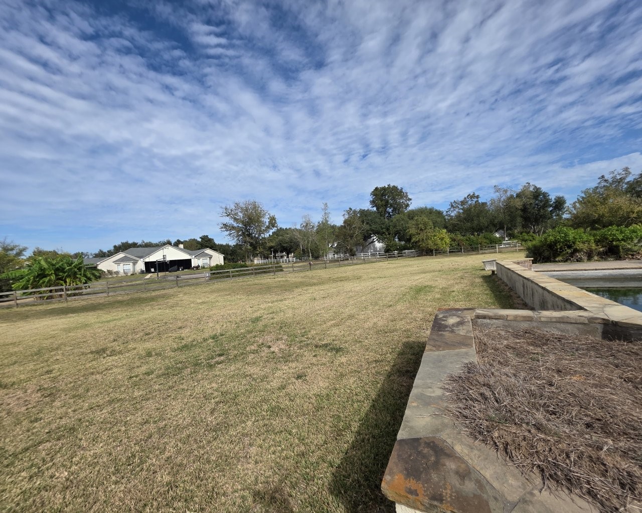 Huge backyard is great for pets, gardeners and play.