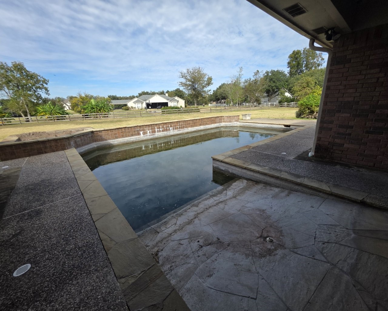 In-ground pool for fun in the sun