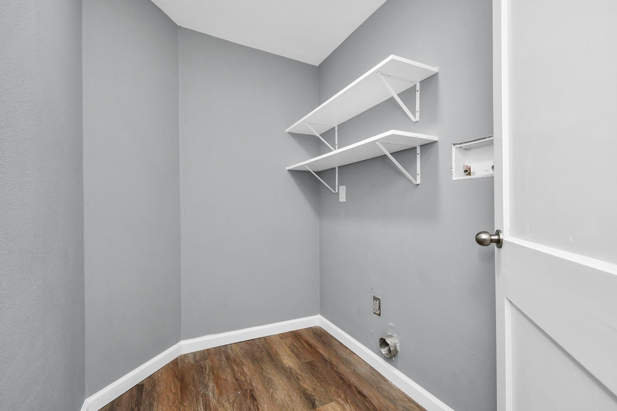 Indoor Laundry Room