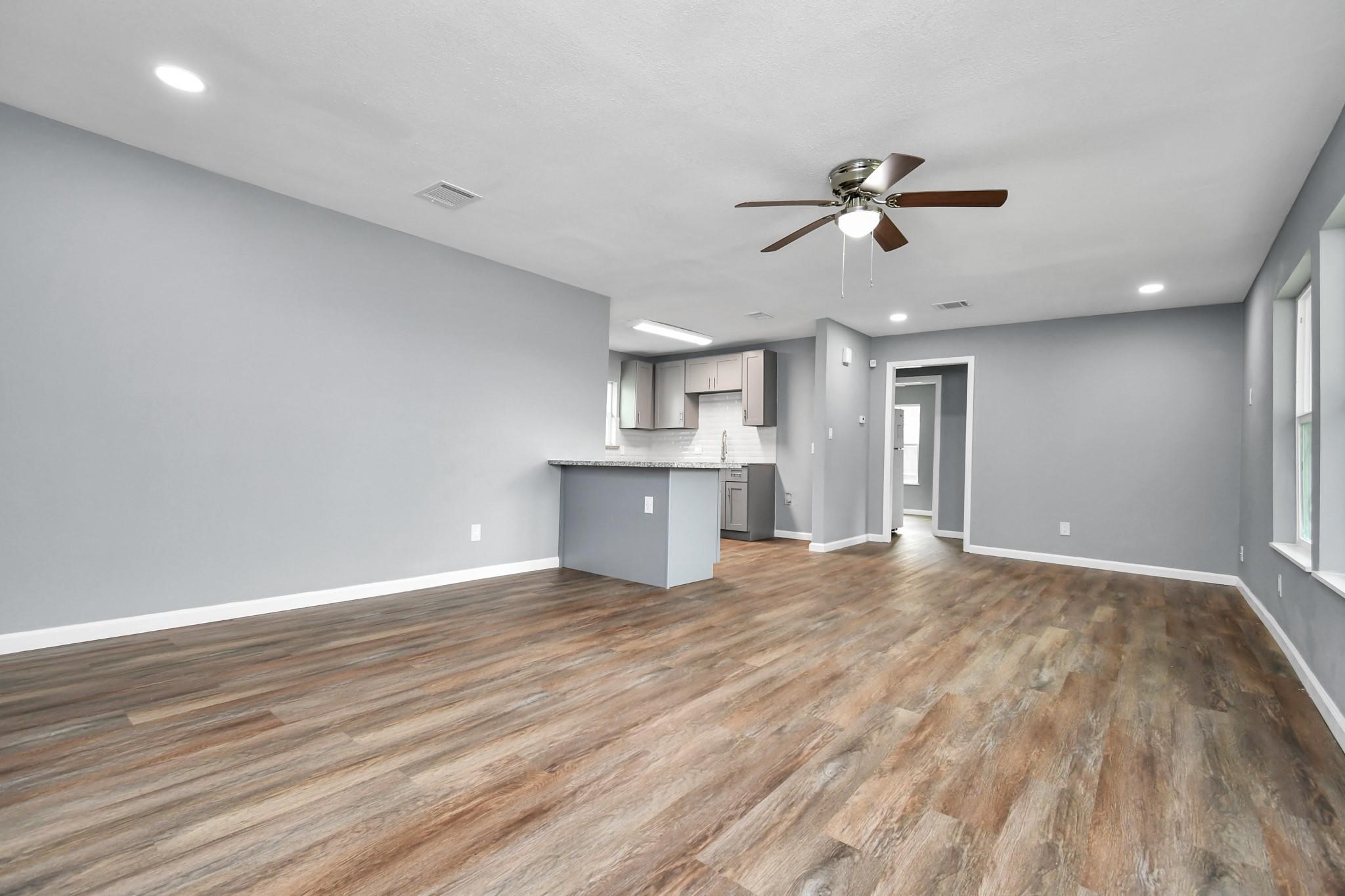 Light and Bright with Solid Surface Flooring Throughout. Light and Bright with Solid Surface Flooring Throughout.