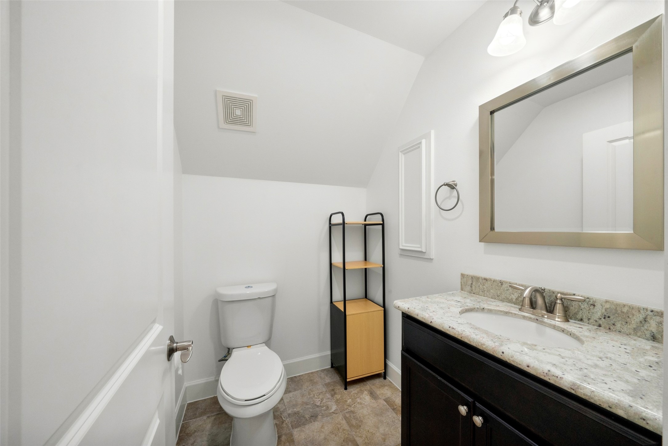Your half bath located on the third floor.