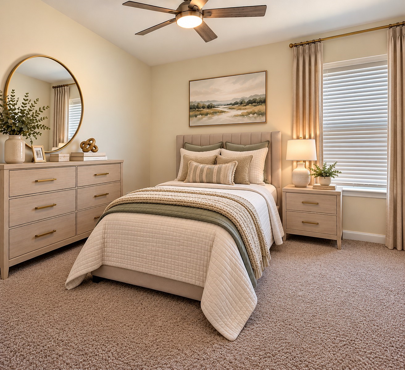 Bedroom 4 (AI Staged)