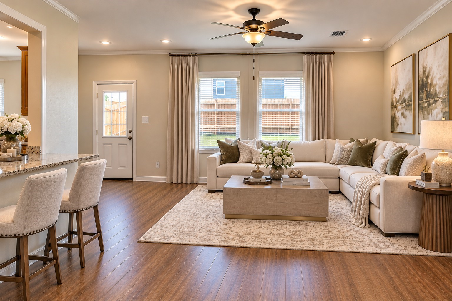 Family Room (AI (Staged)