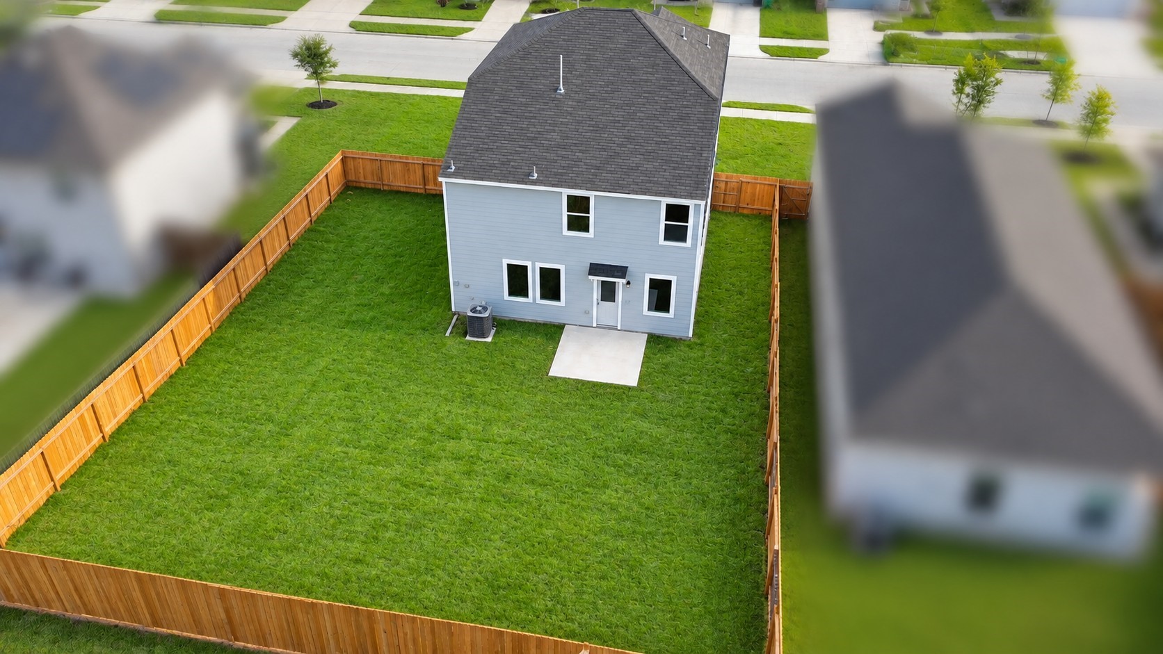 Backyard Ariel View