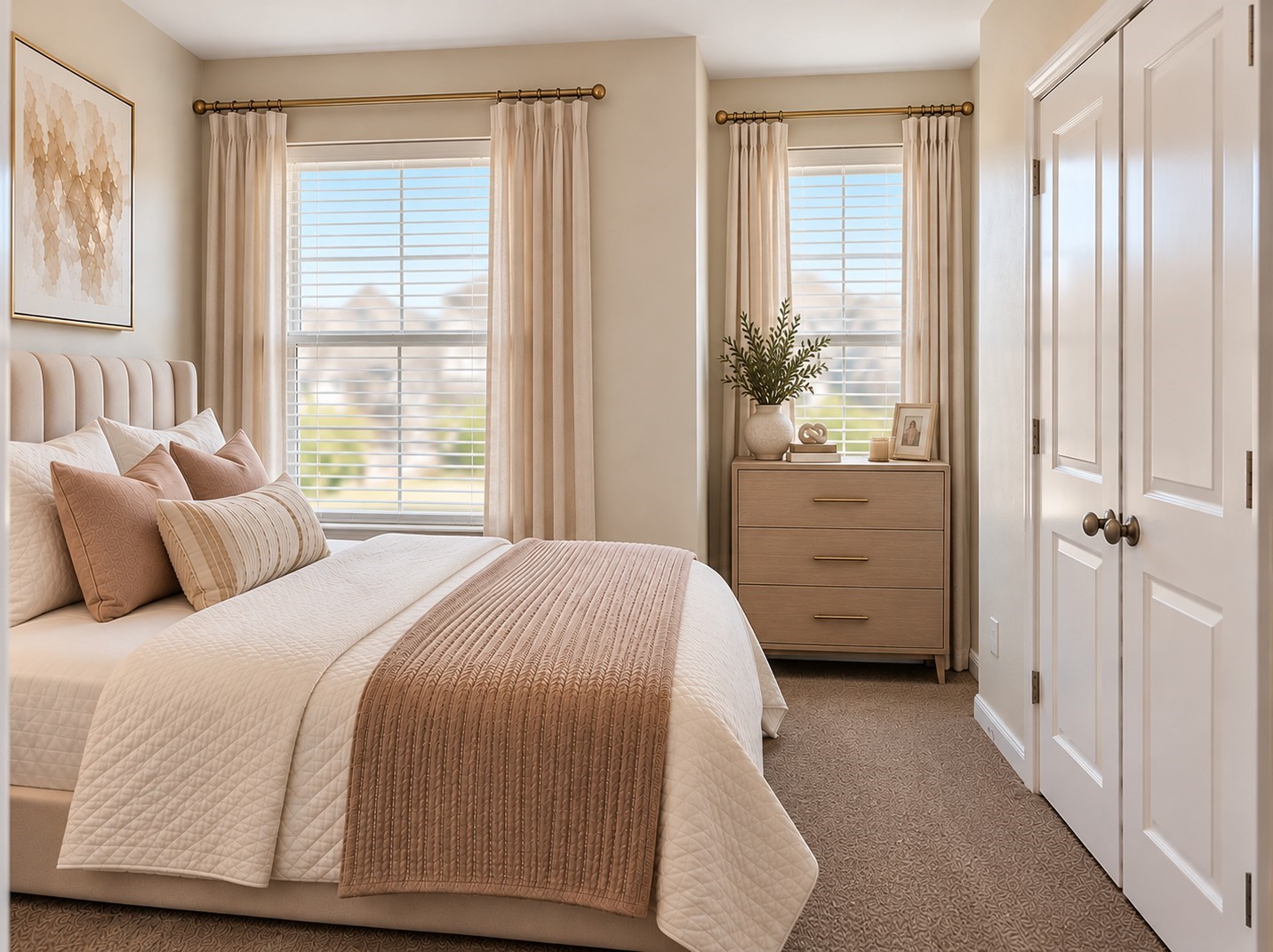 Bedroom 2 (AI Staged)