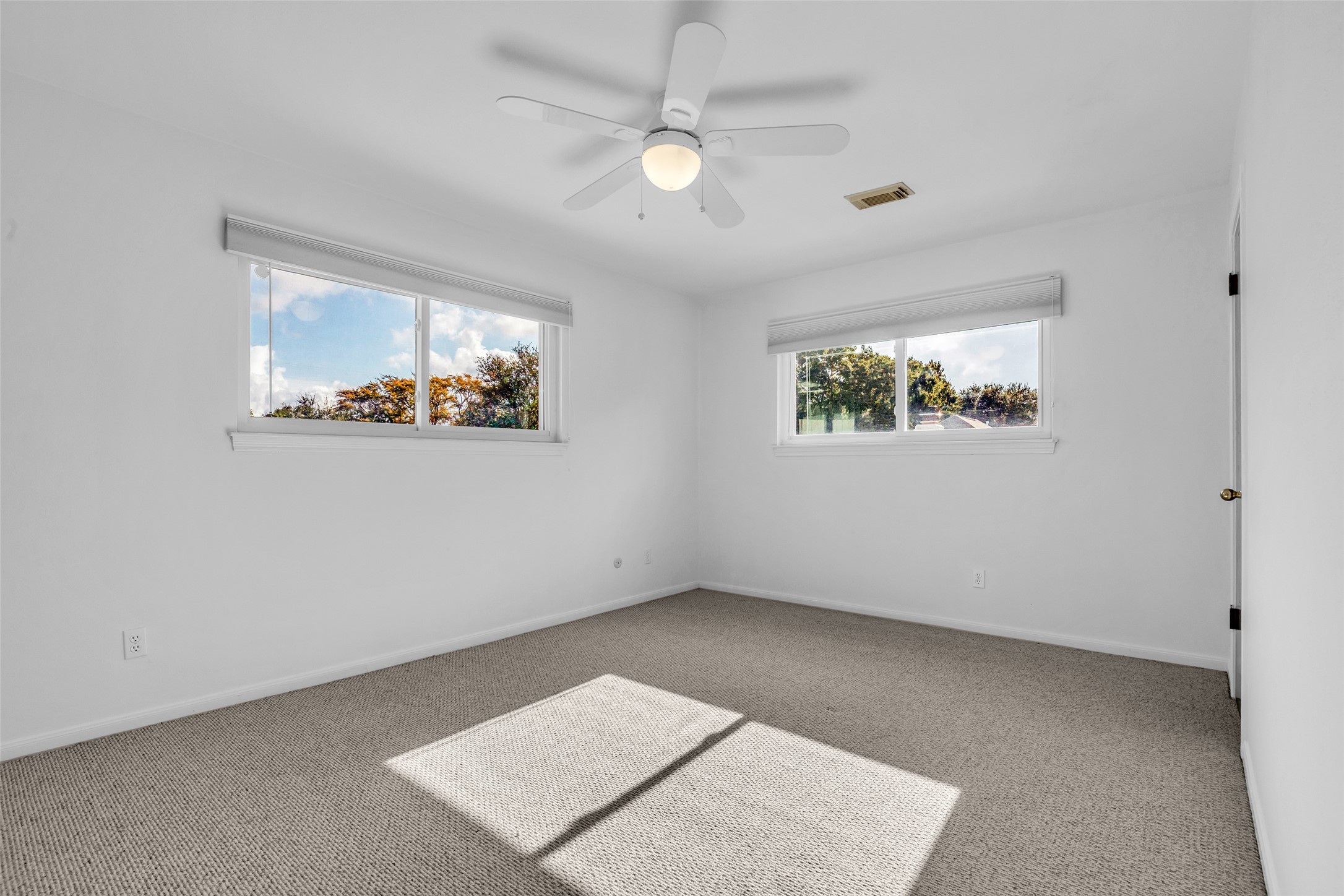 Spacious bedroom