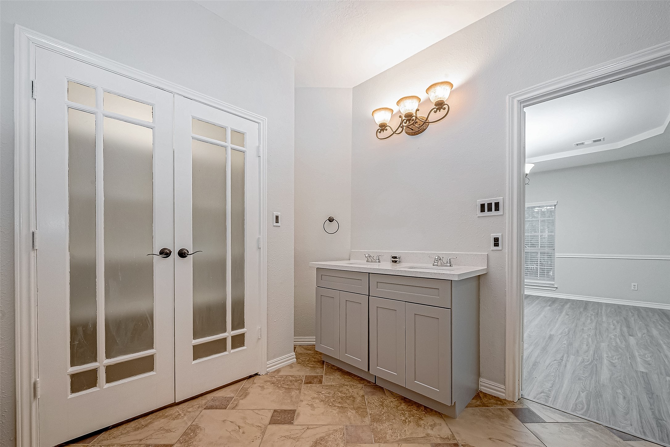 master bathroom