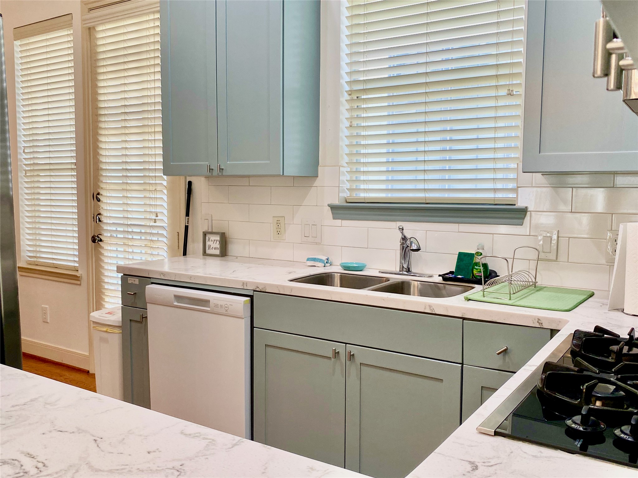 Designer painted cabinetry