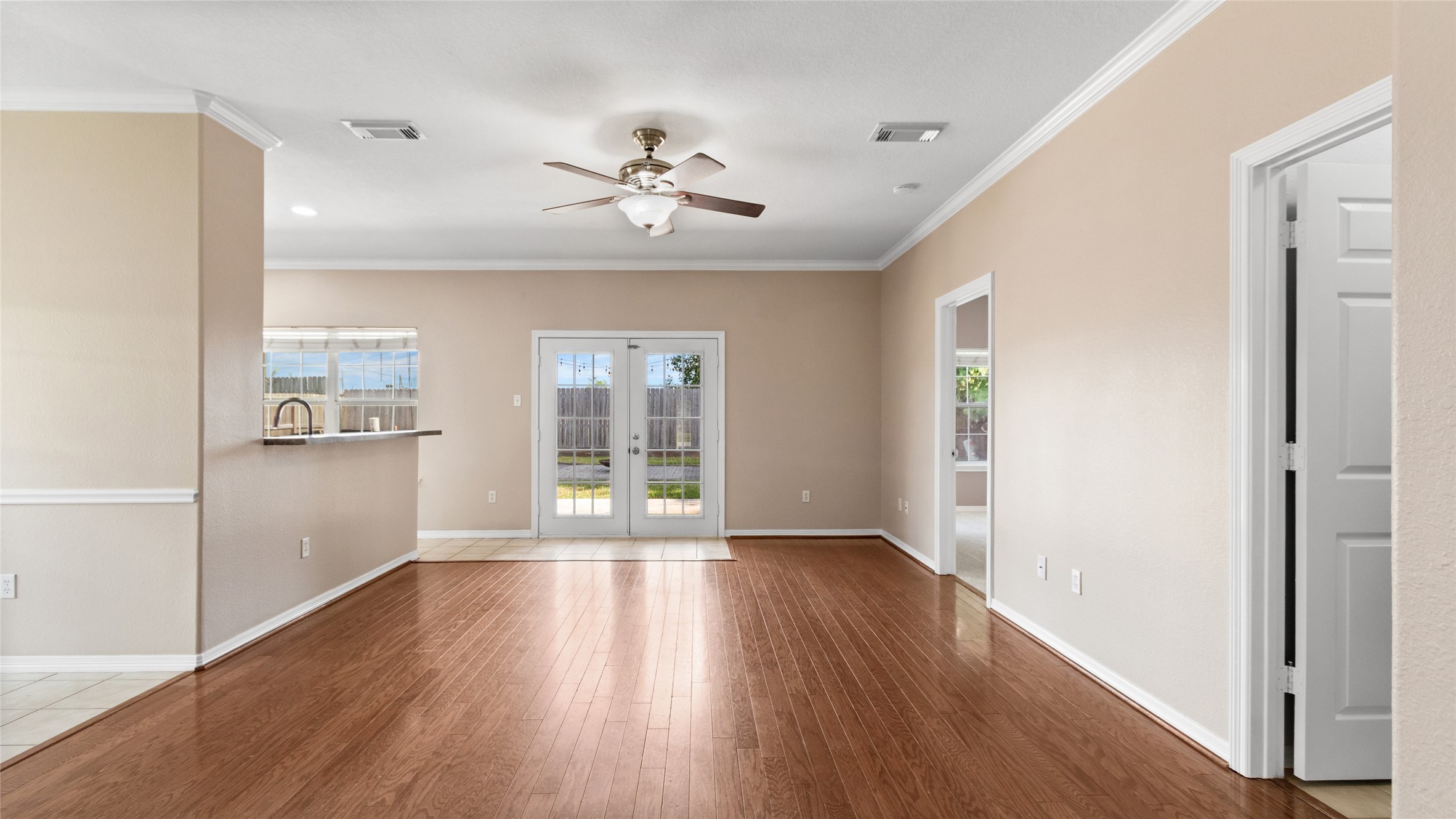 View of Family Room from Entry