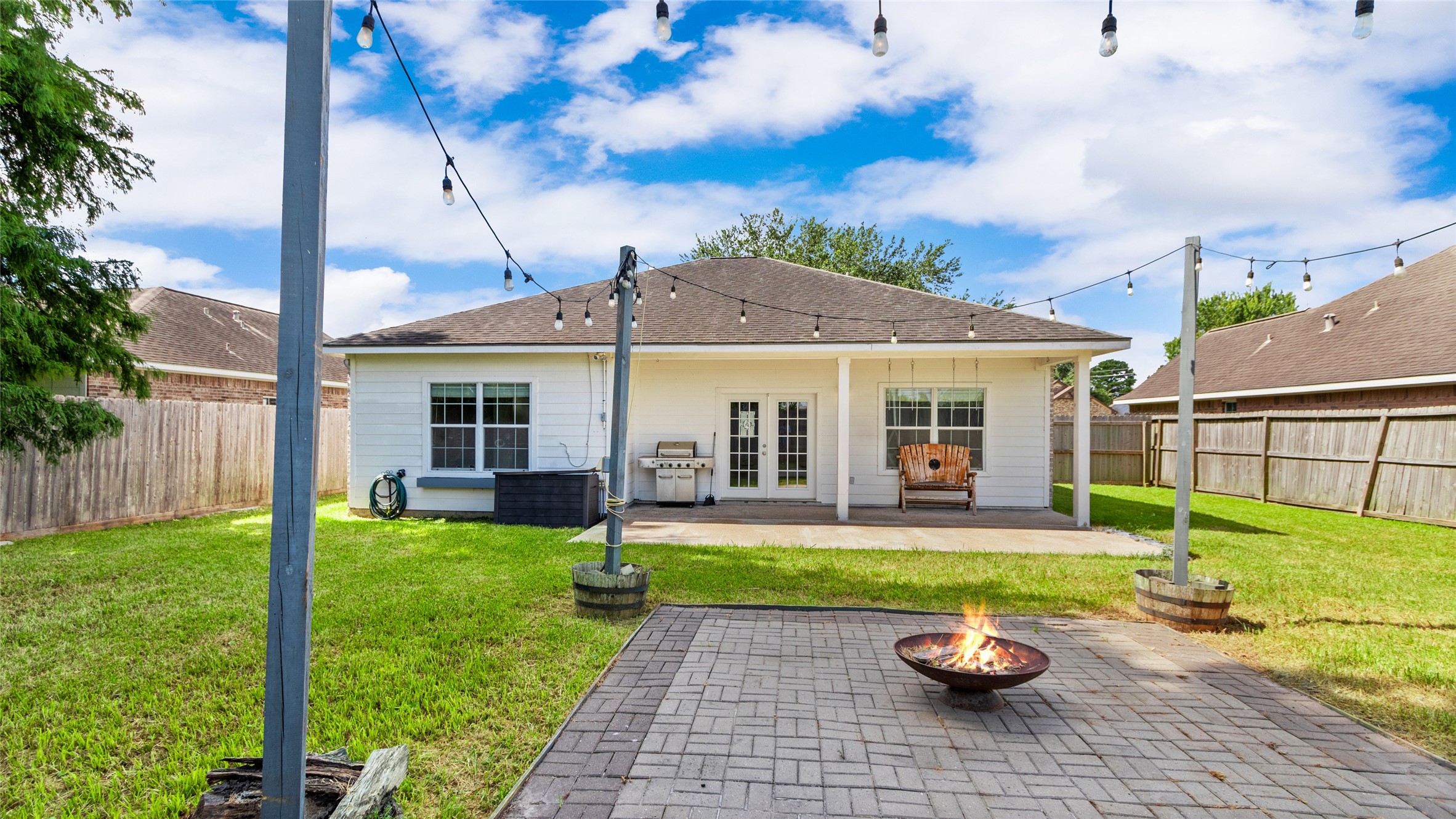 Patio for relaxing and entertaining