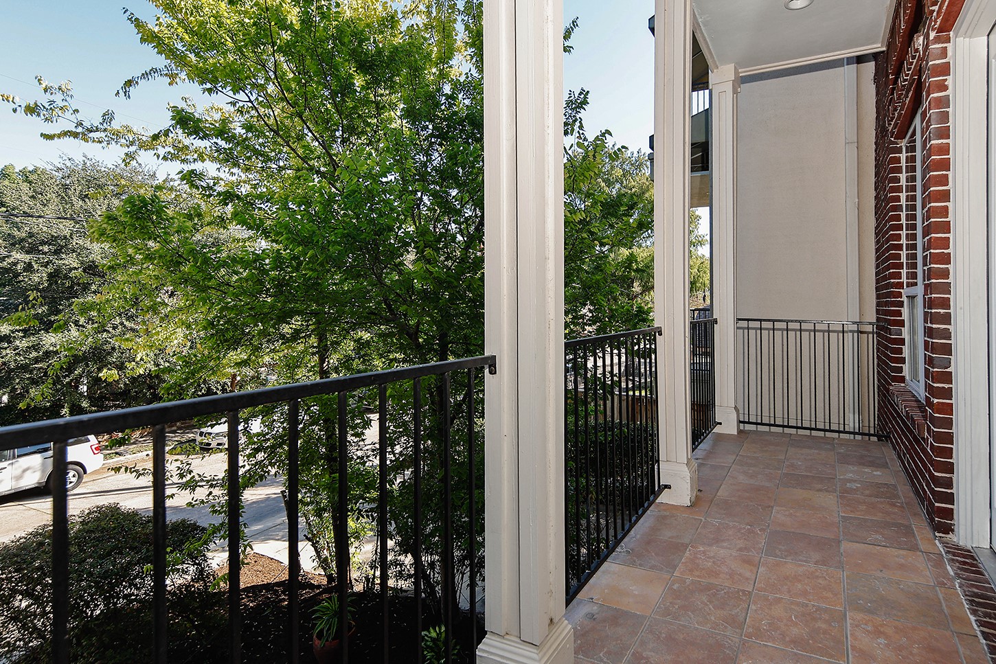 Balcony off the Family Room
