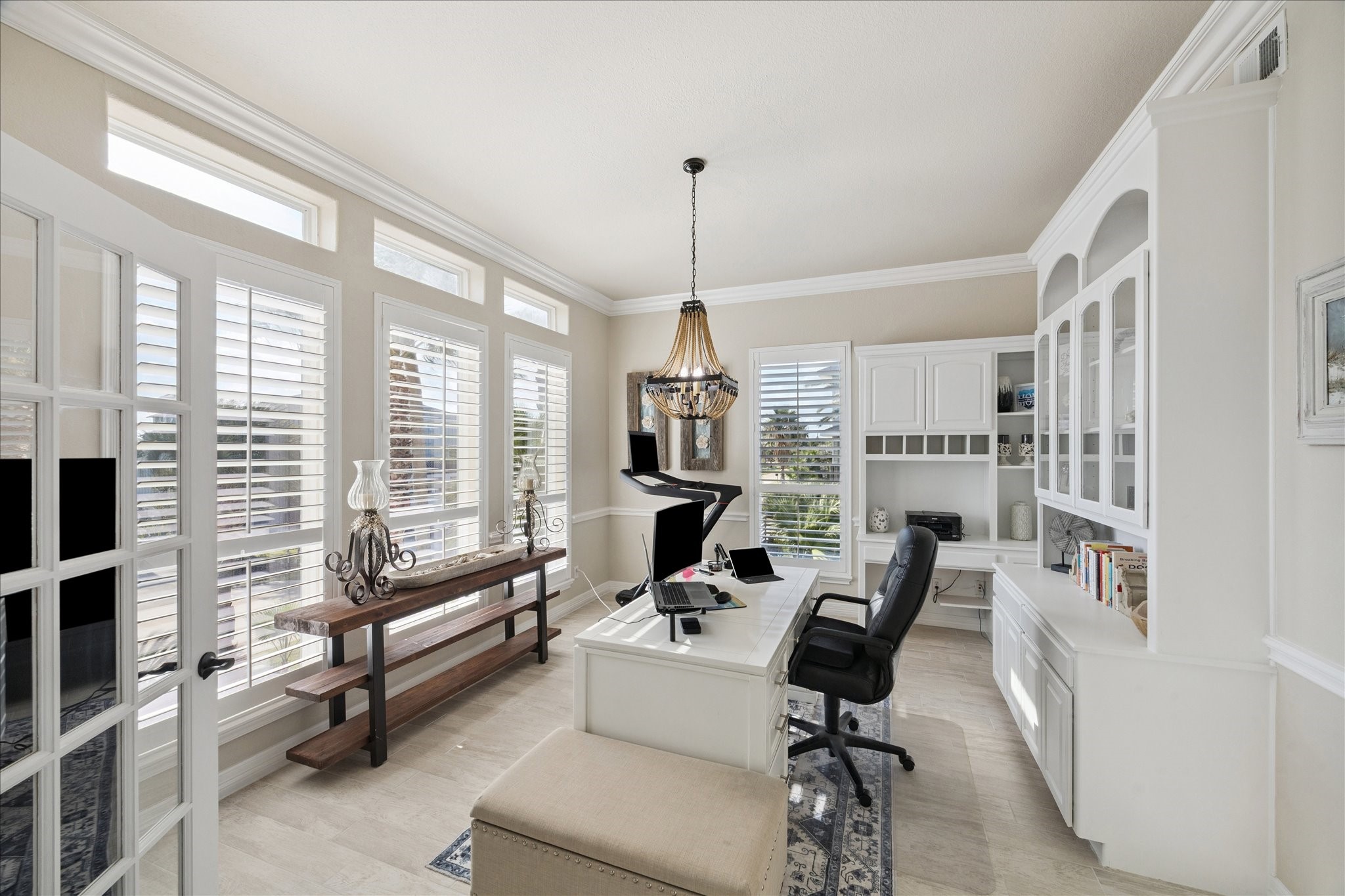 office, bedroom, babies room, craft room