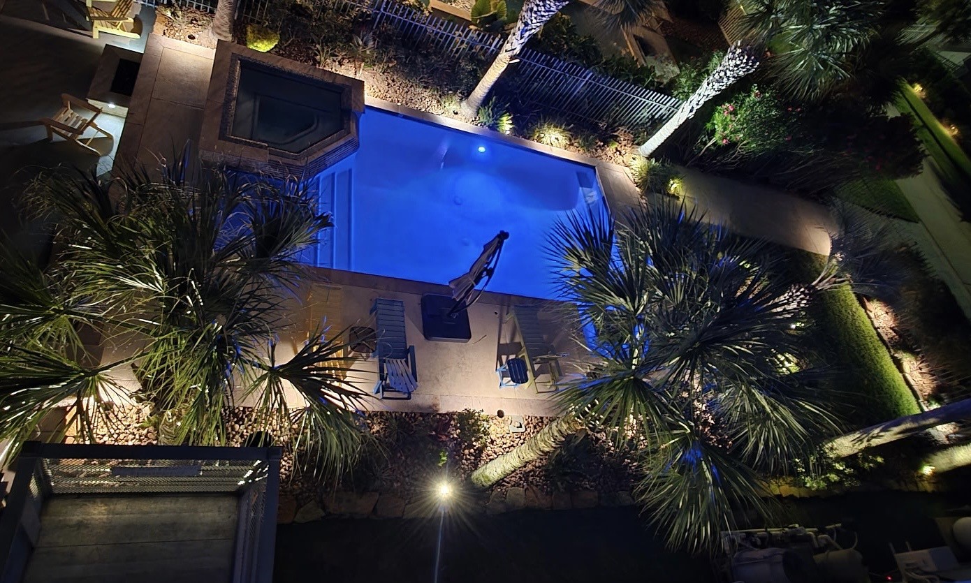 night time swims