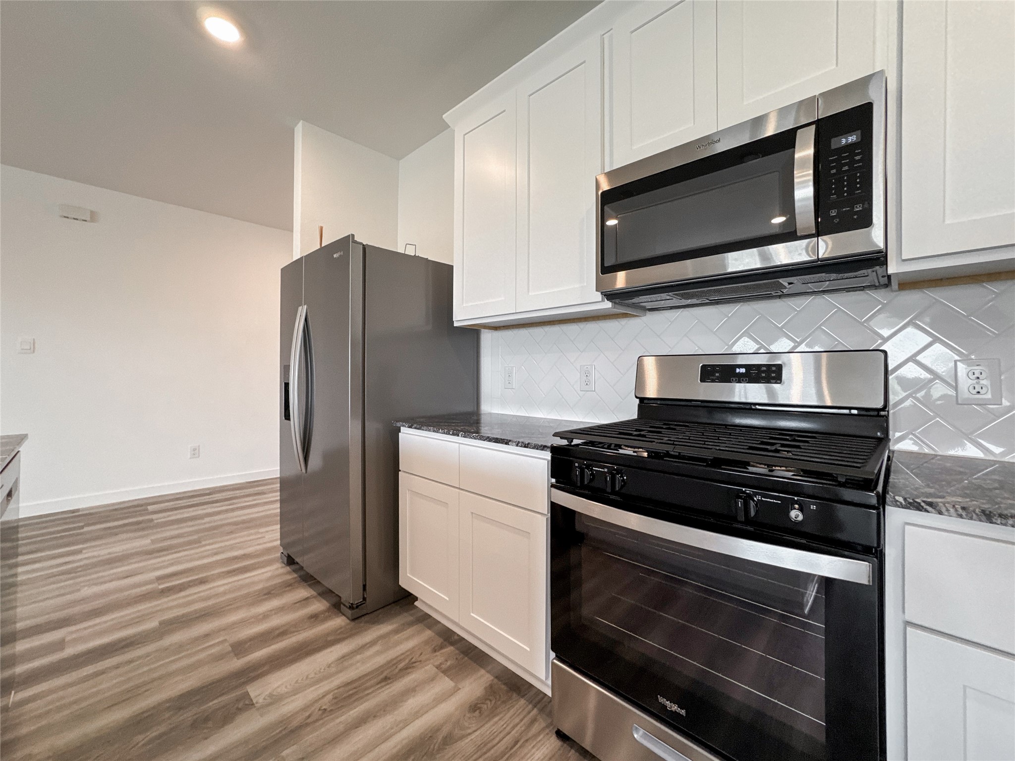 Kitchen near front door entry