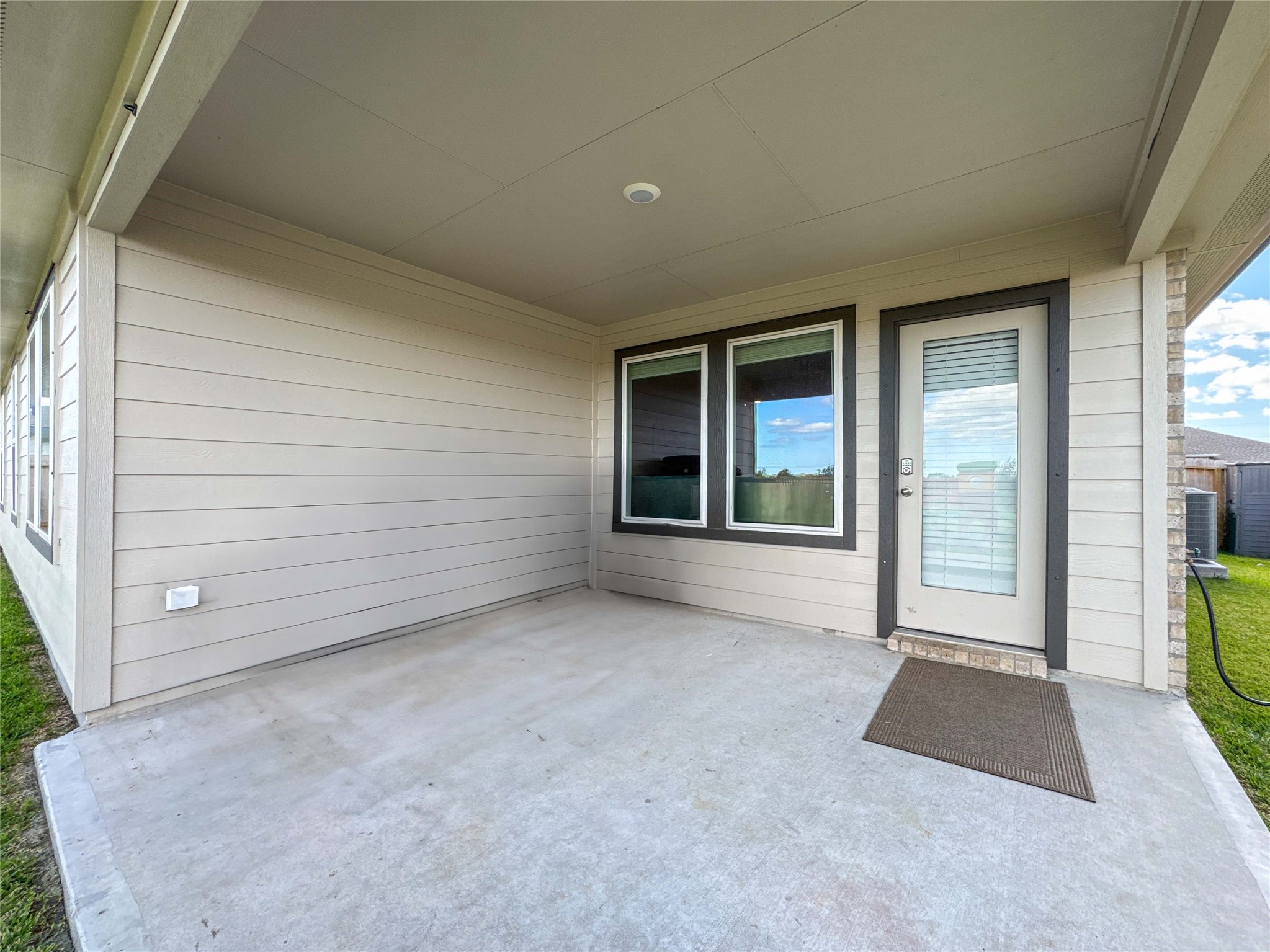 Porch going to backyard from Kitchen