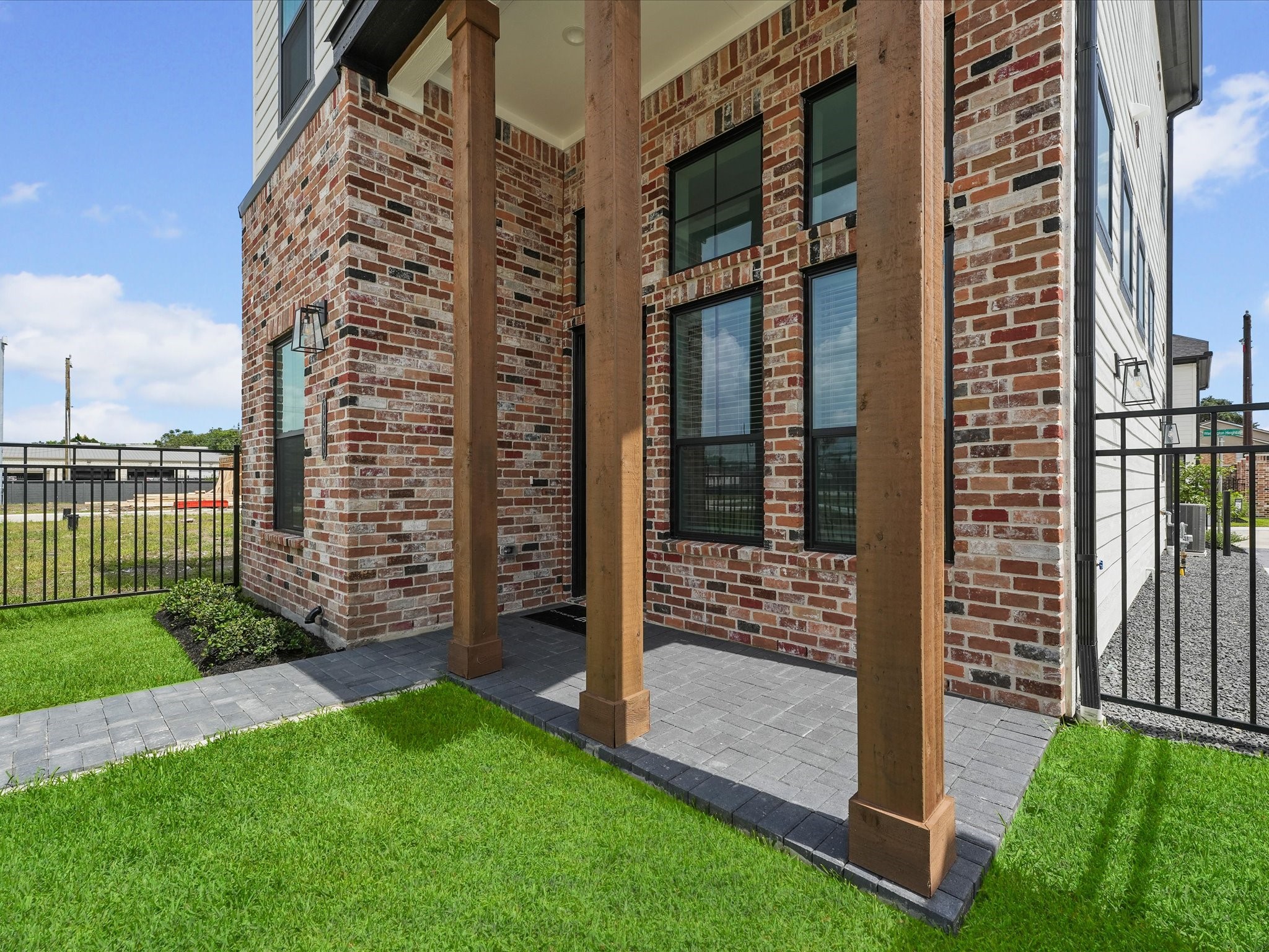 Front Patio + Front Yard
