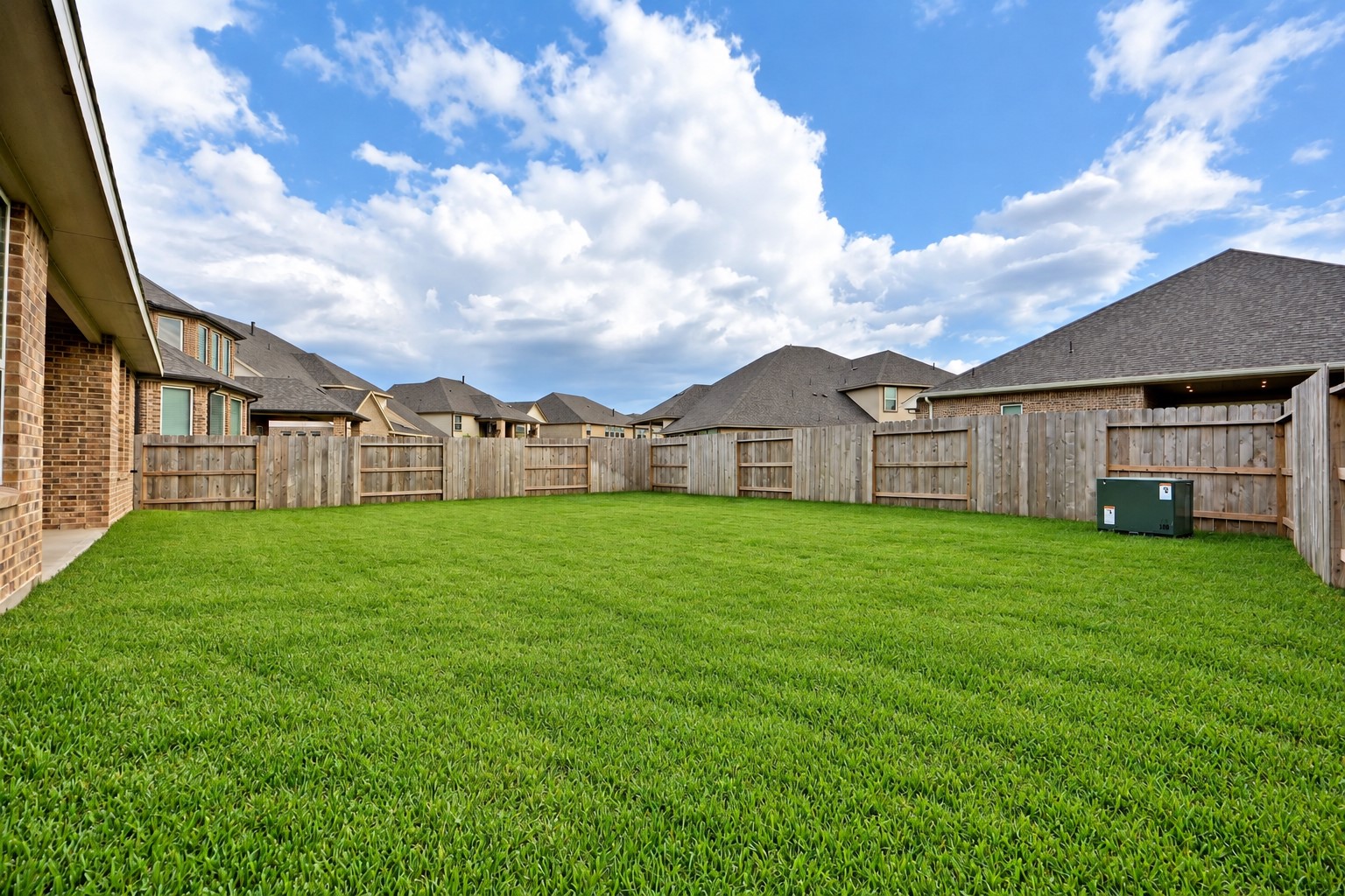 Wonderful Backyard with Sprinkler System!