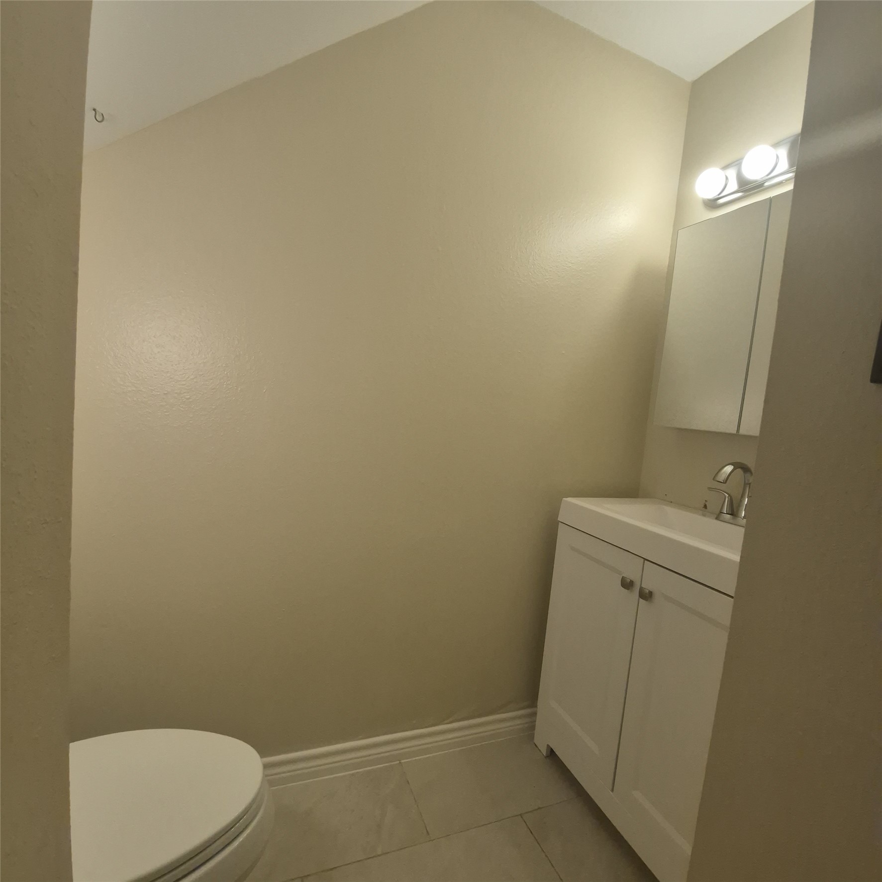 Downstairs half bath