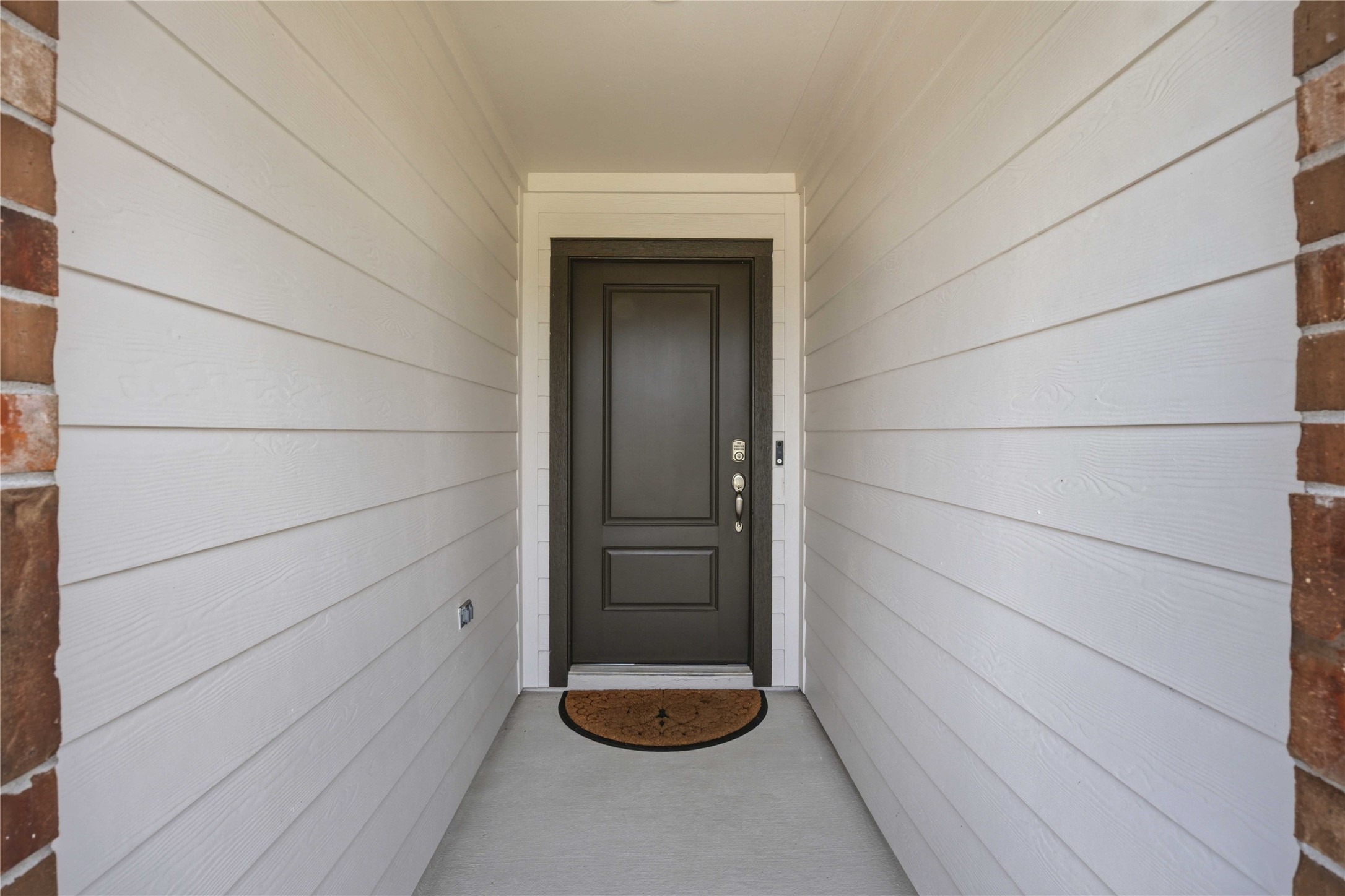 This home has been cared for.  The Entry was freshly painted.