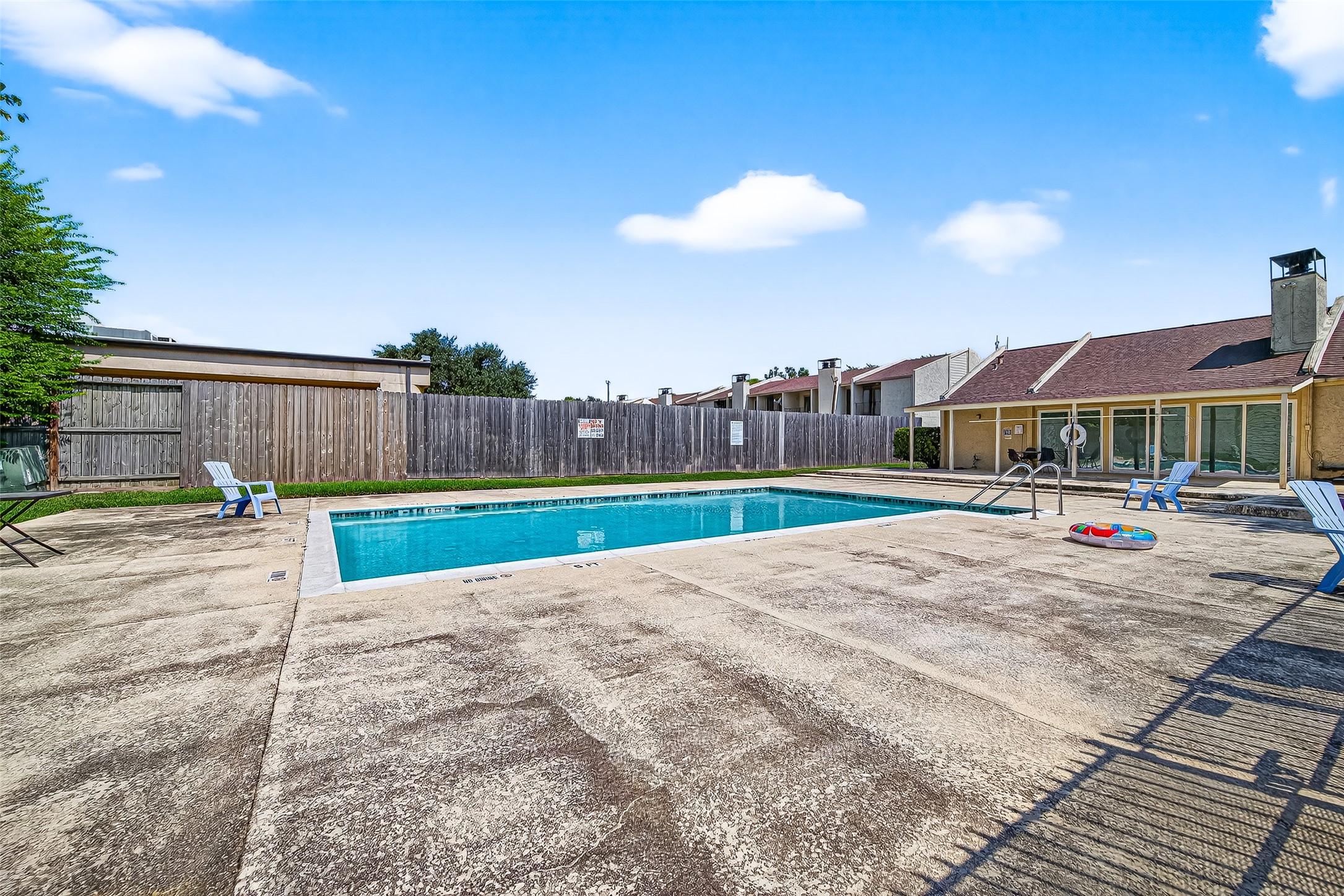 Take advantage of the communitys pool area for relaxation