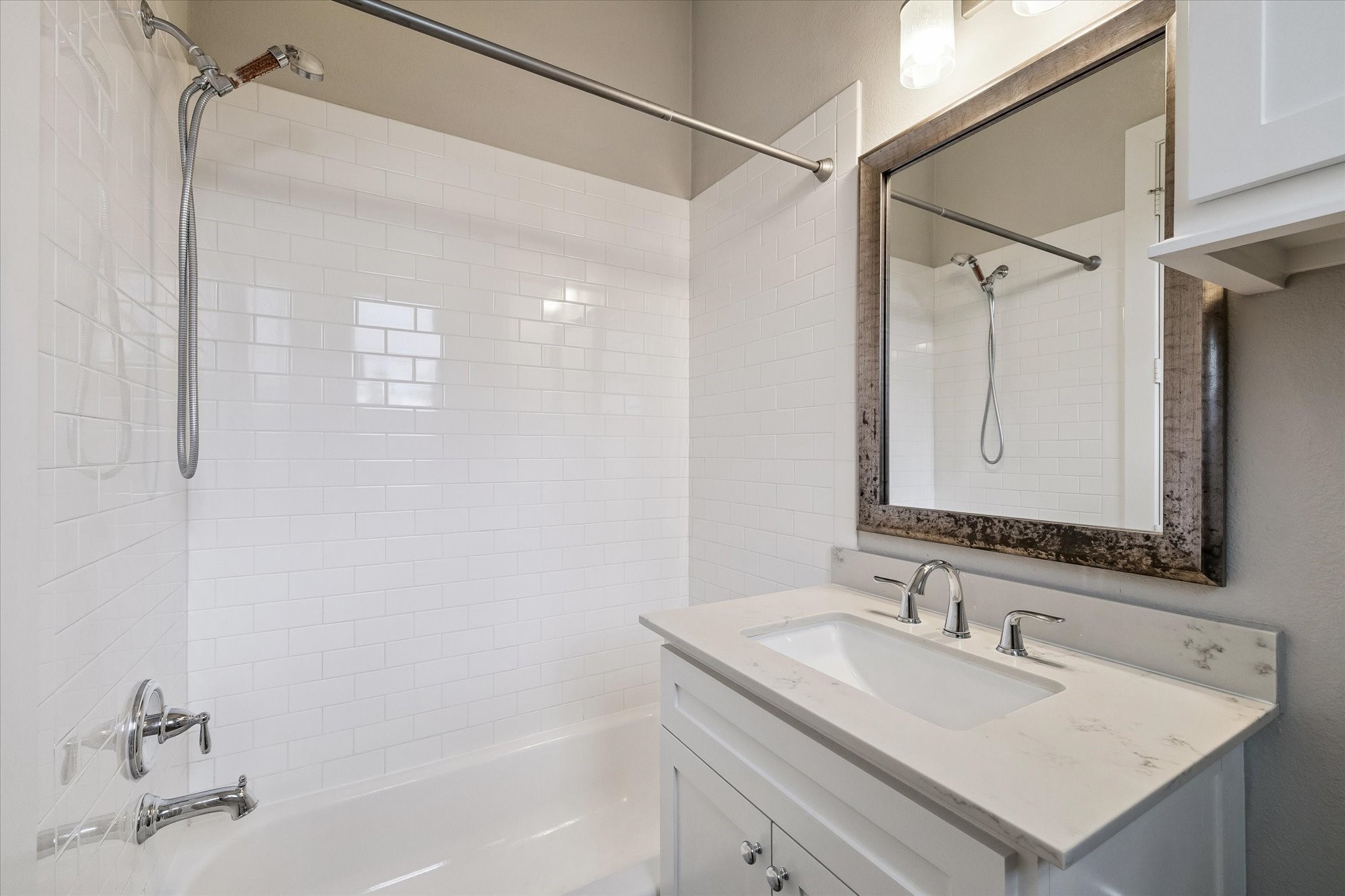 Ensuite bathroom in the third bedroom.