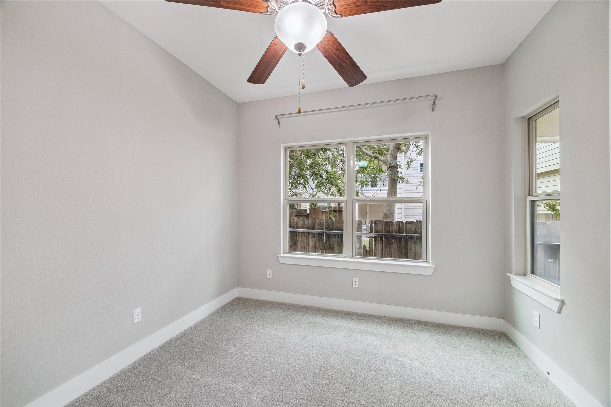 First floor bedroom with a large closet and an ensuite bathroom.