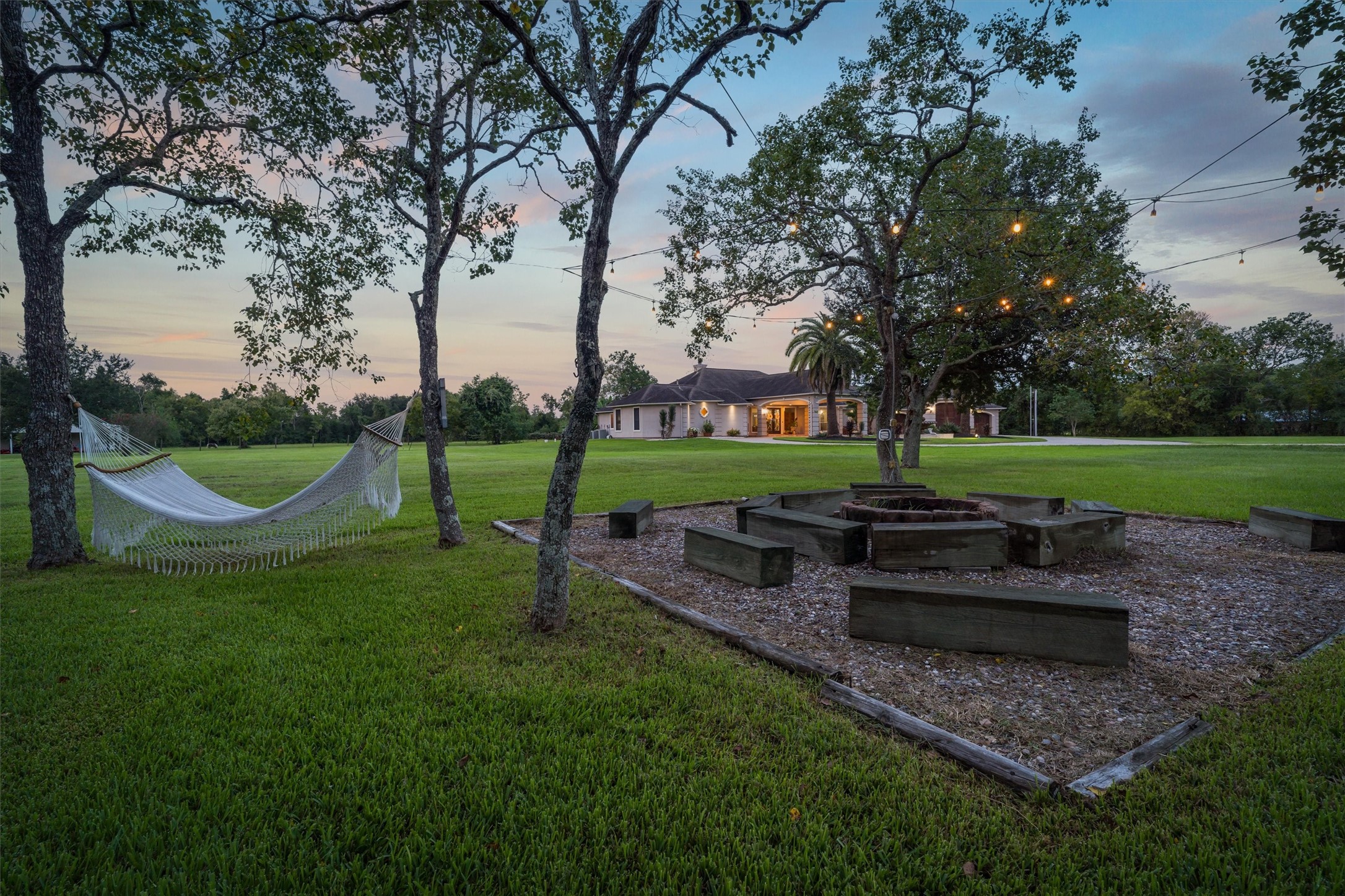 Beautiful property at dusk