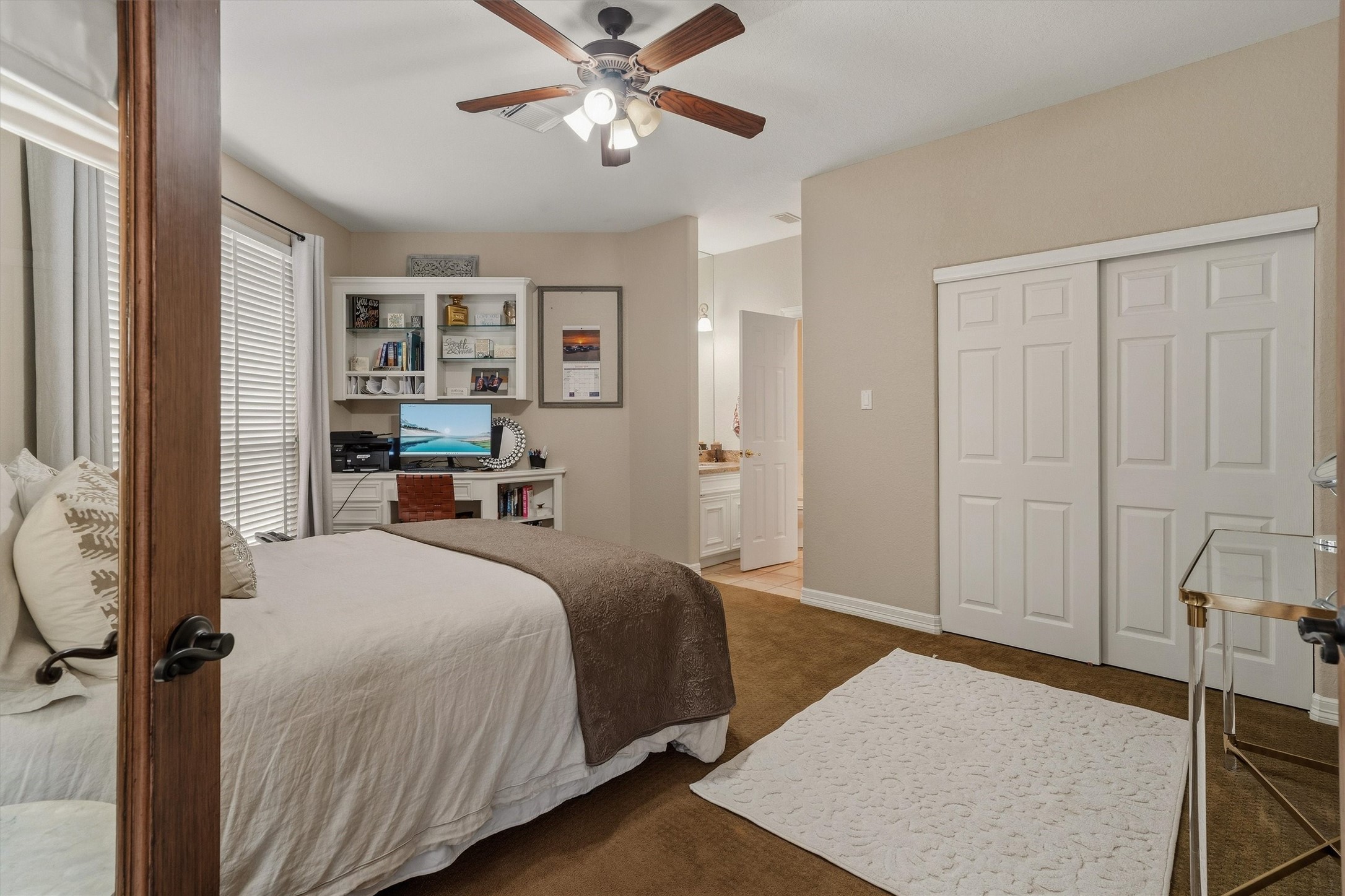 Third bedroom with Jack and Jill bathroom access