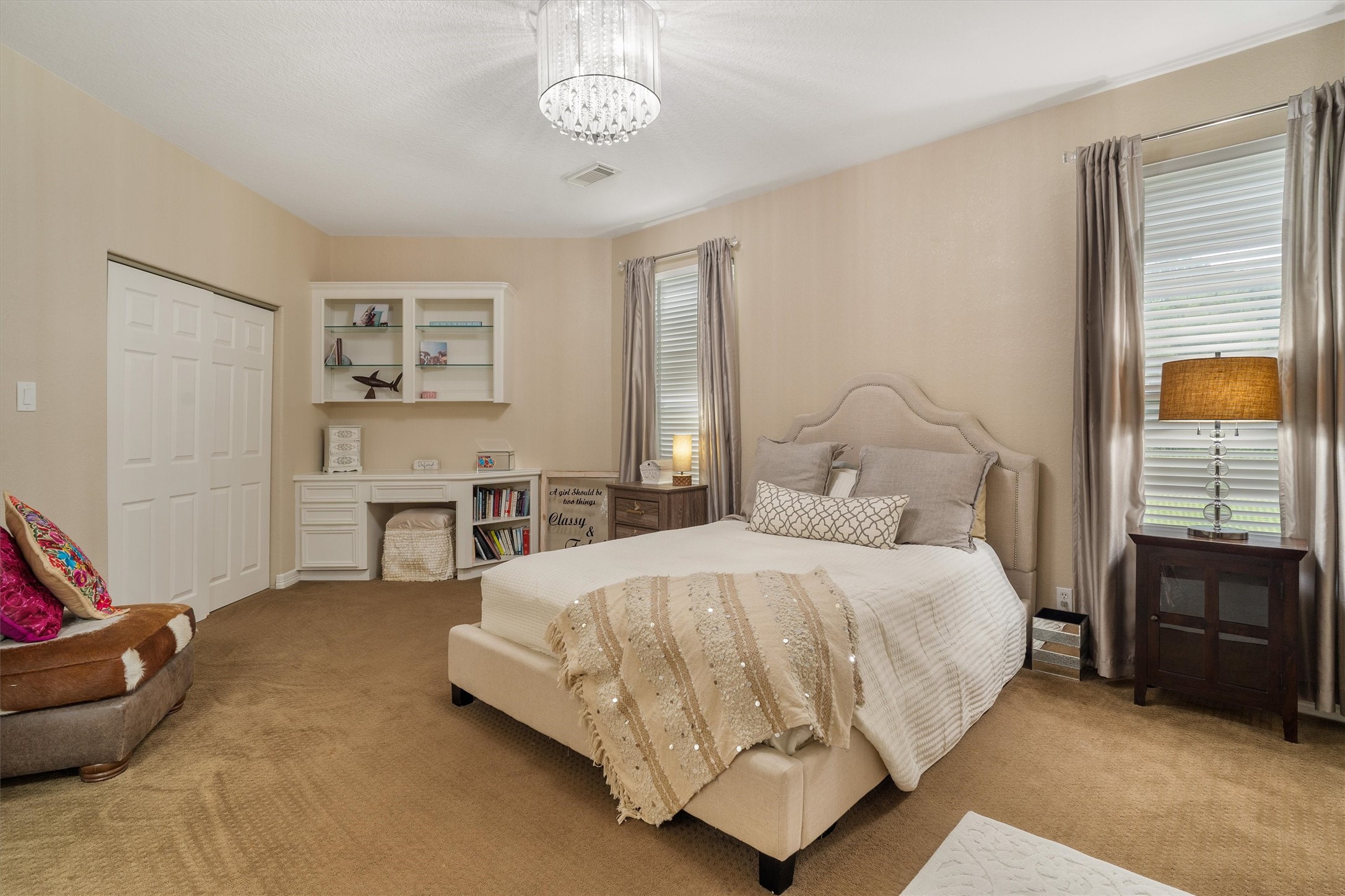 Secondary bedroom with en suite