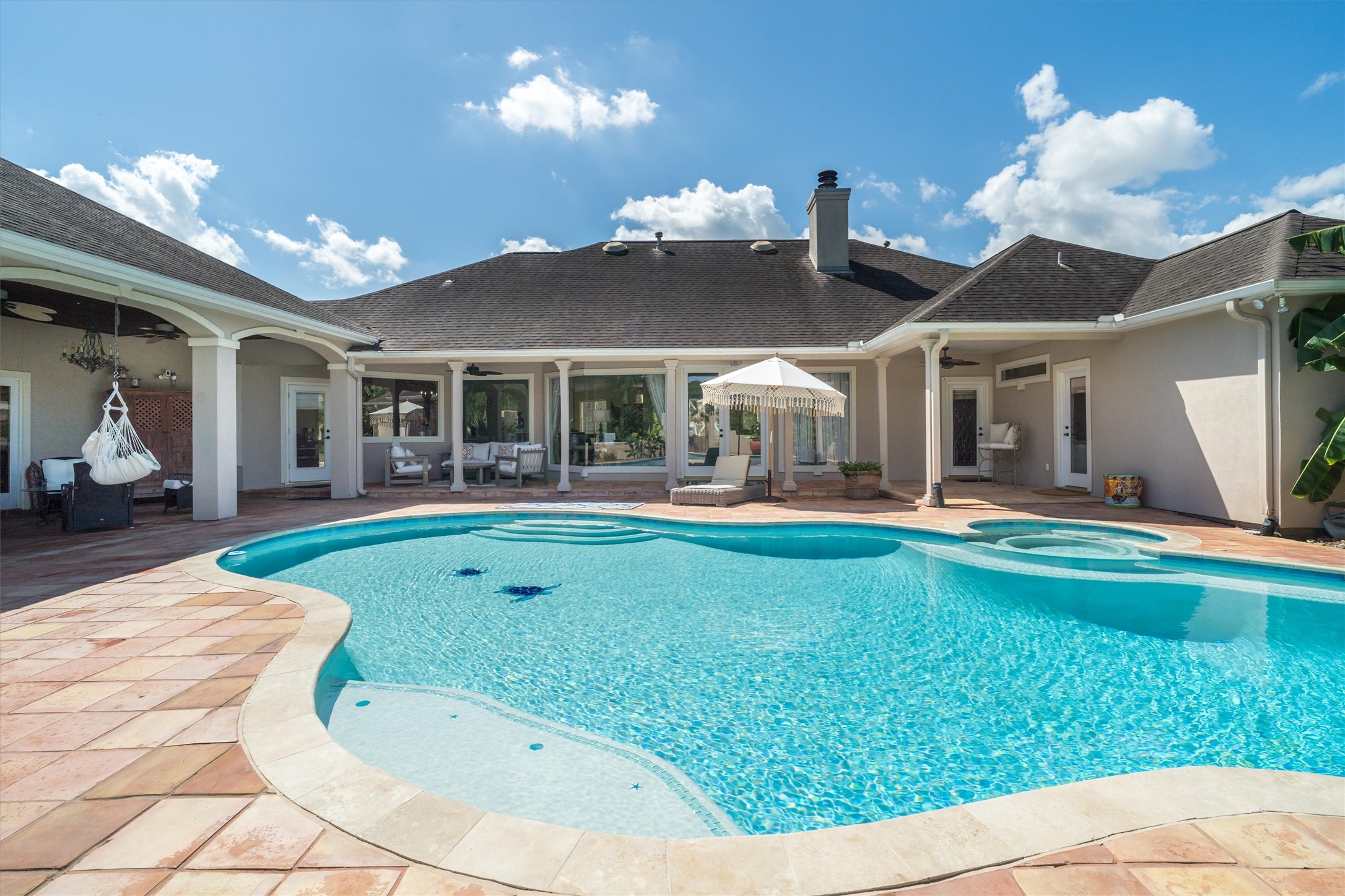 Back yard paradise