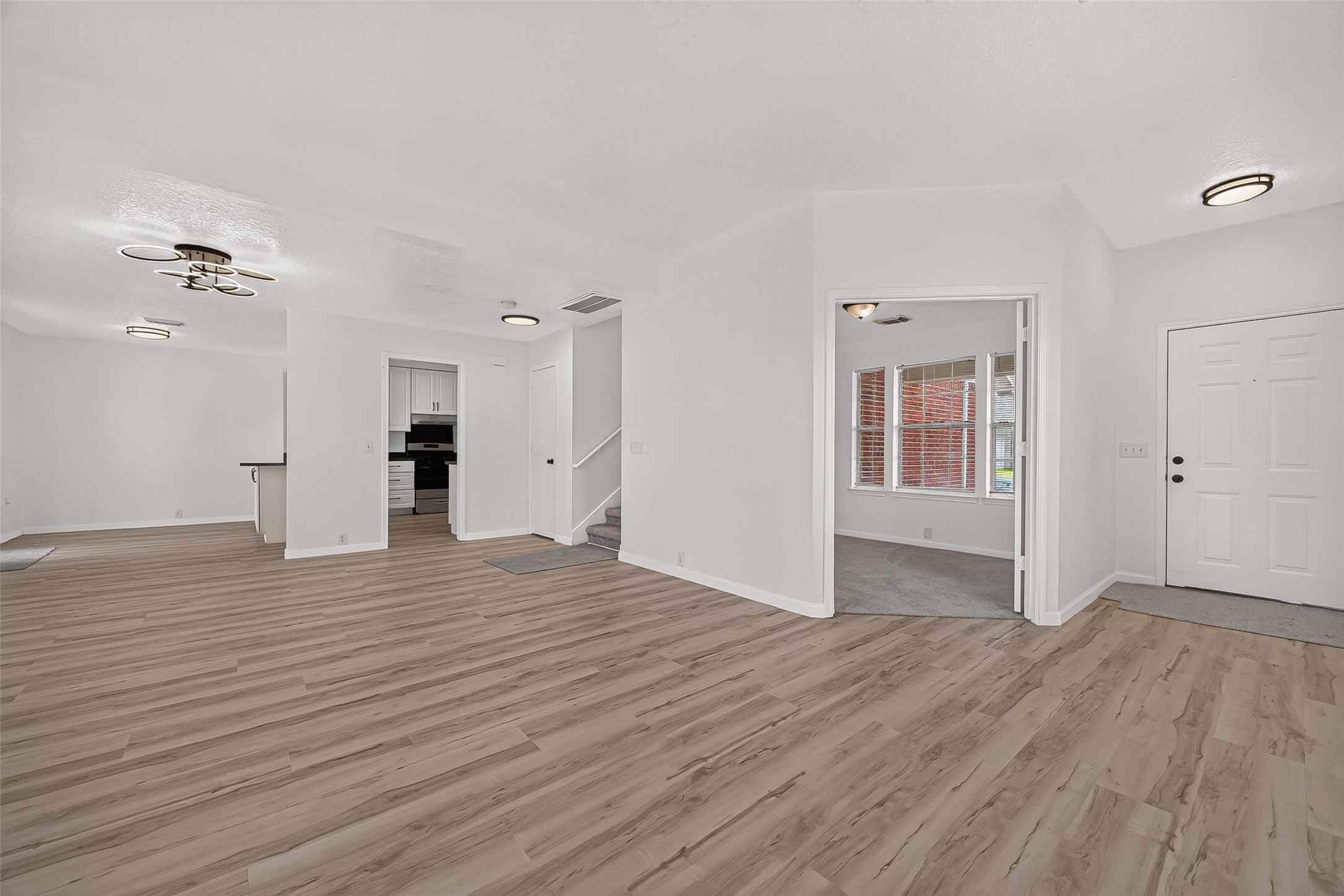 wide view of downstairs